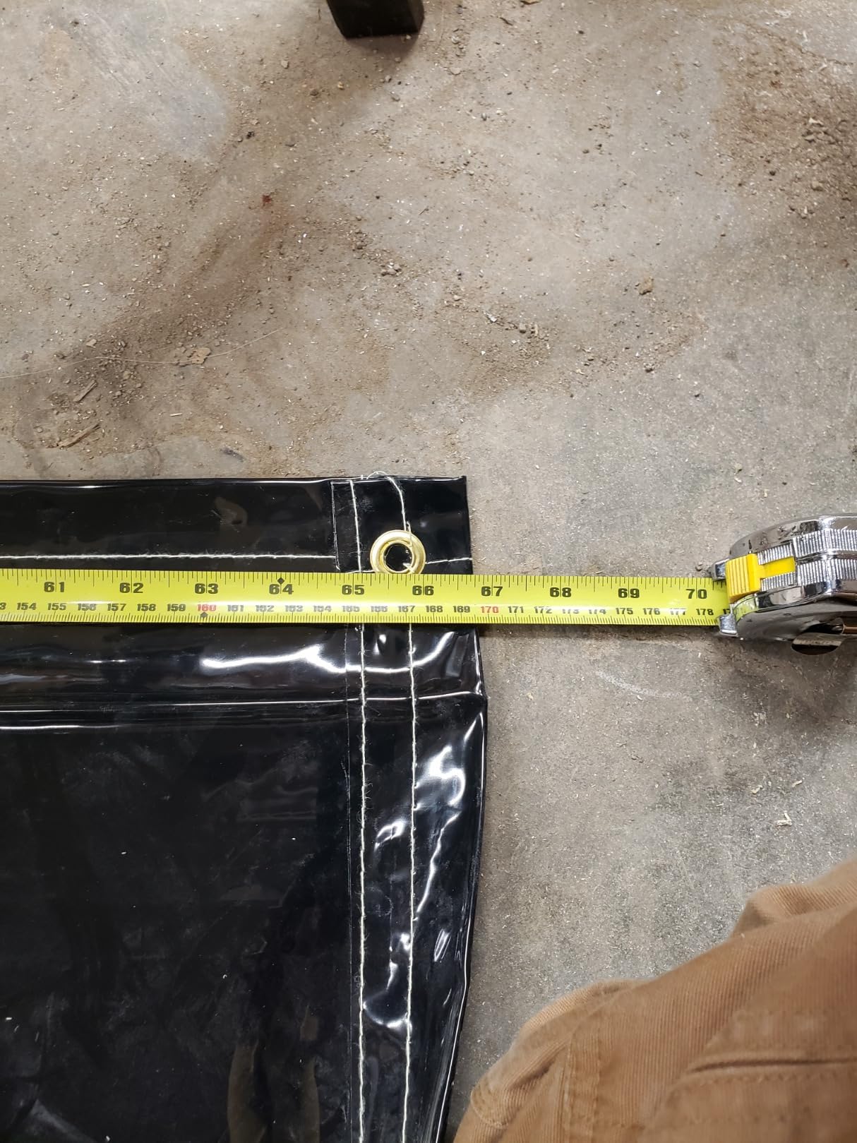 Jackson Safety Transparent Welding Curtain for Sparks & Spatter - NFPA 701 customer photo 1