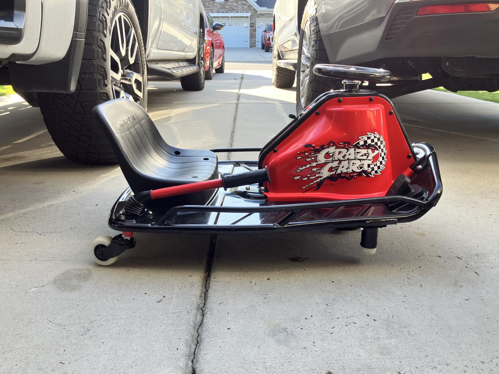 Crazy Cart Sport Go Kart | Electric Drift Cart customer photo 1