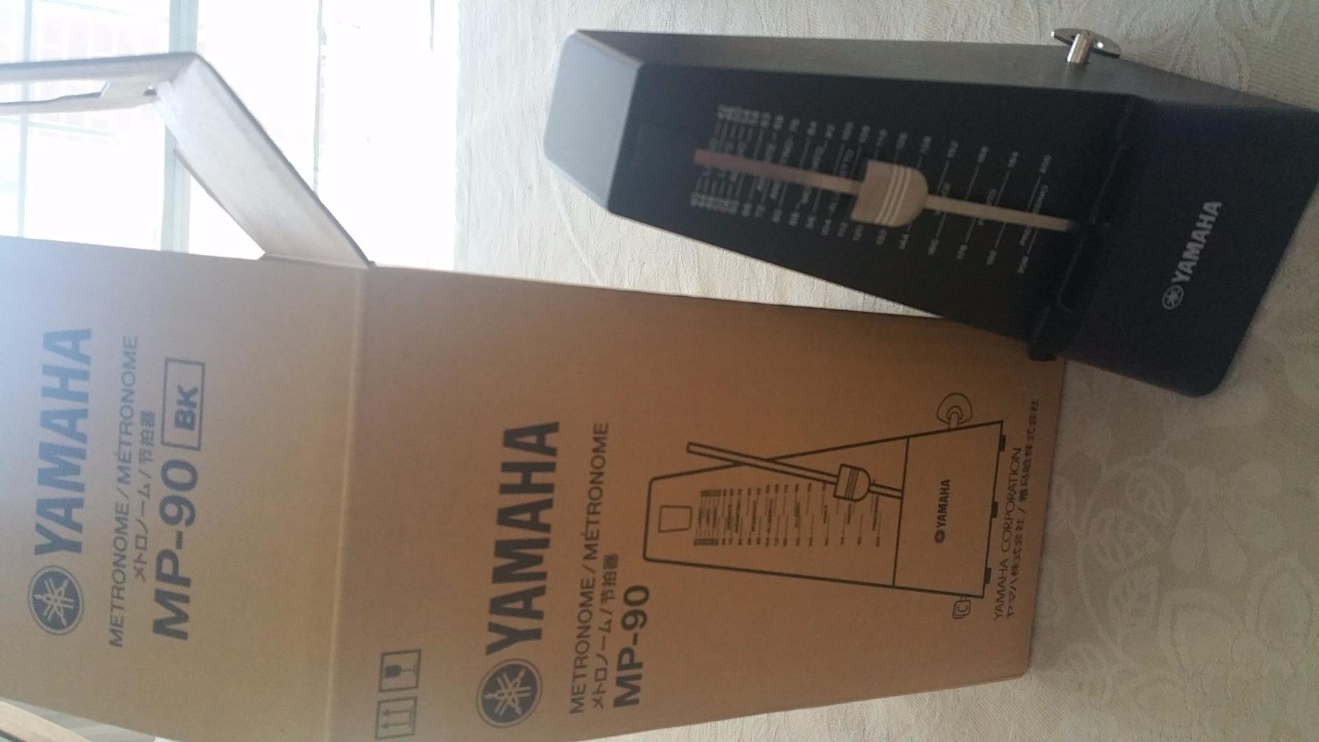 YAMAHA metronome black MP-90BK customer photo 2