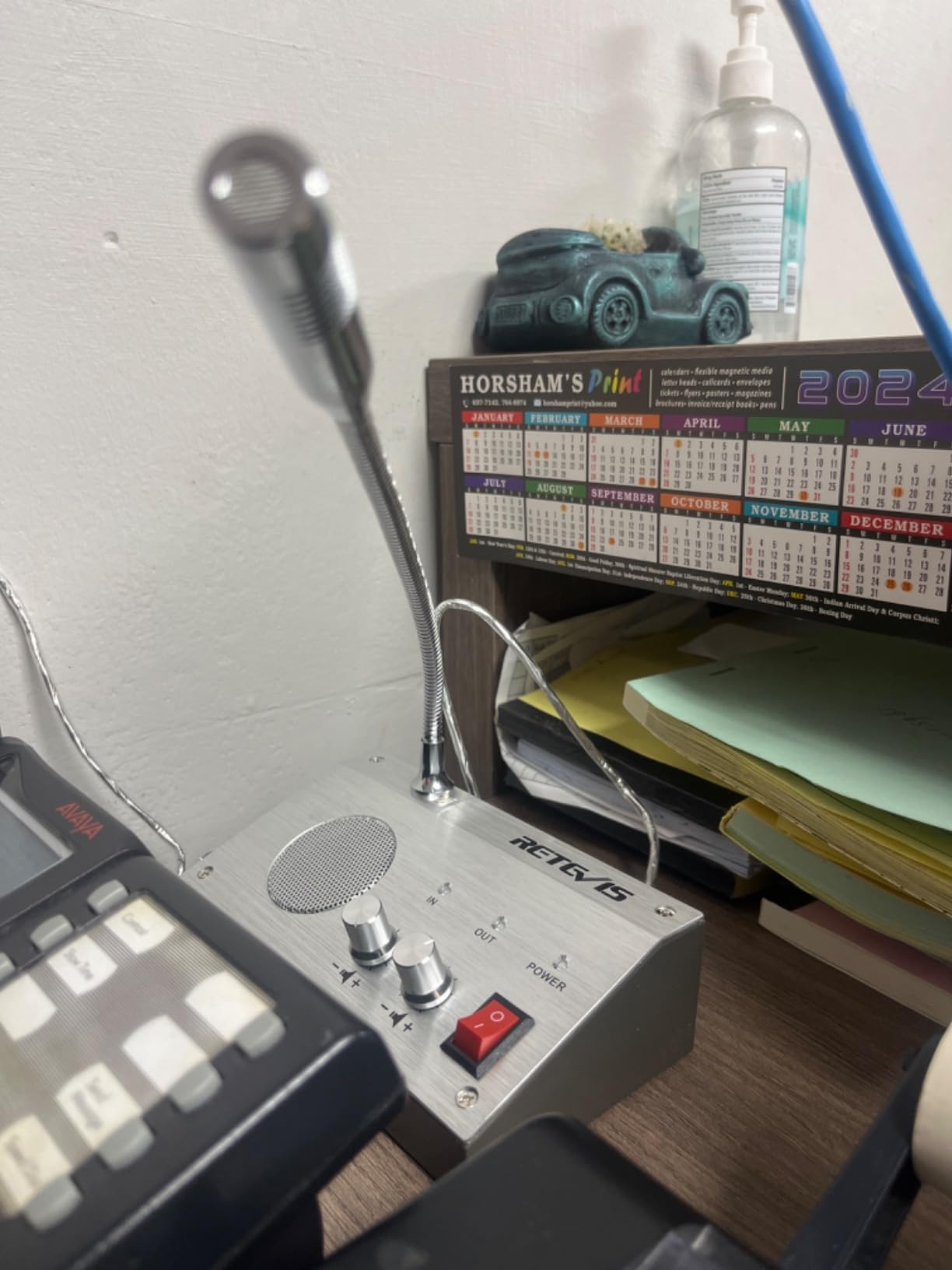 Retekess RT-9908 Window Intercom, Window Speaker Intercom System customer photo 2