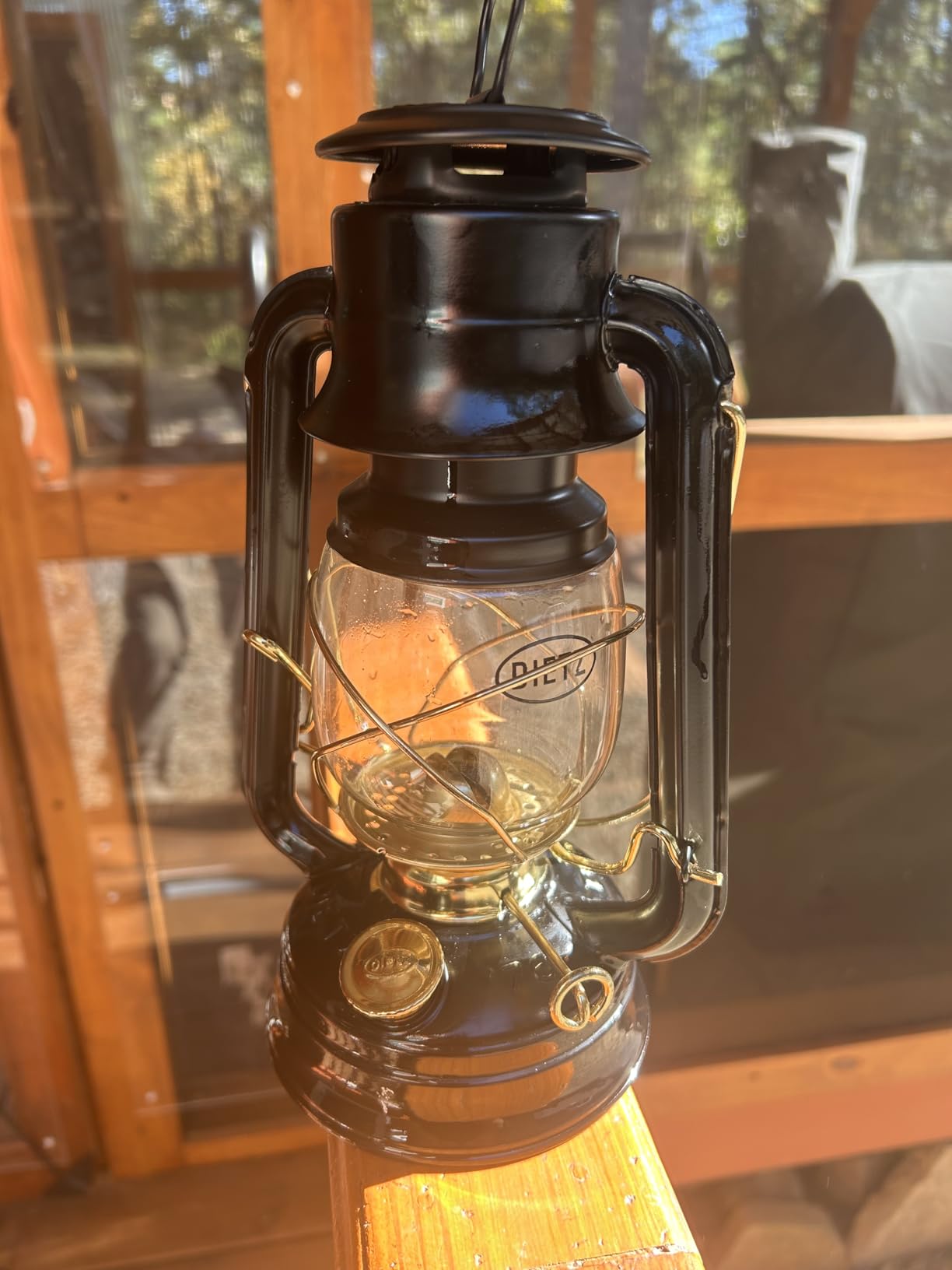 Dietz #76 Original Oil Burning Lantern (Black) customer photo 1
