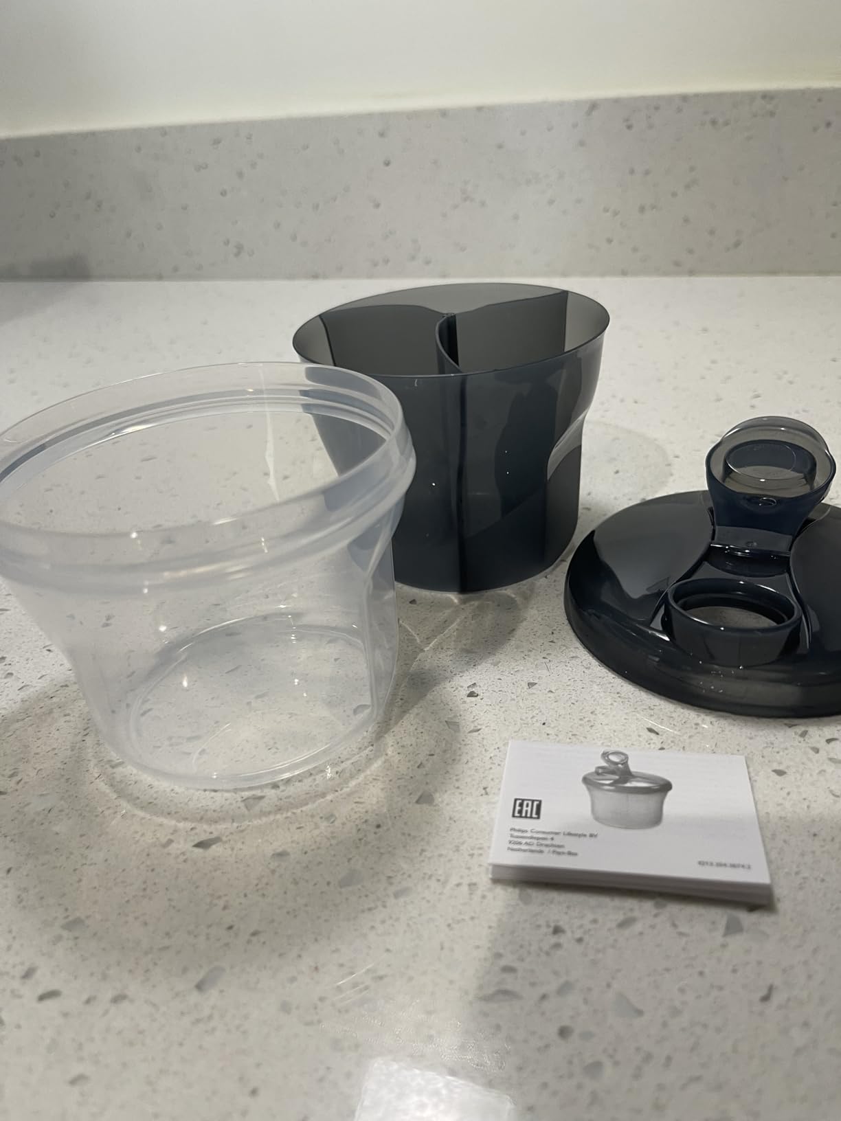 Philips Avent Formula Dispenser and Snack Cup, Grey customer photo 1