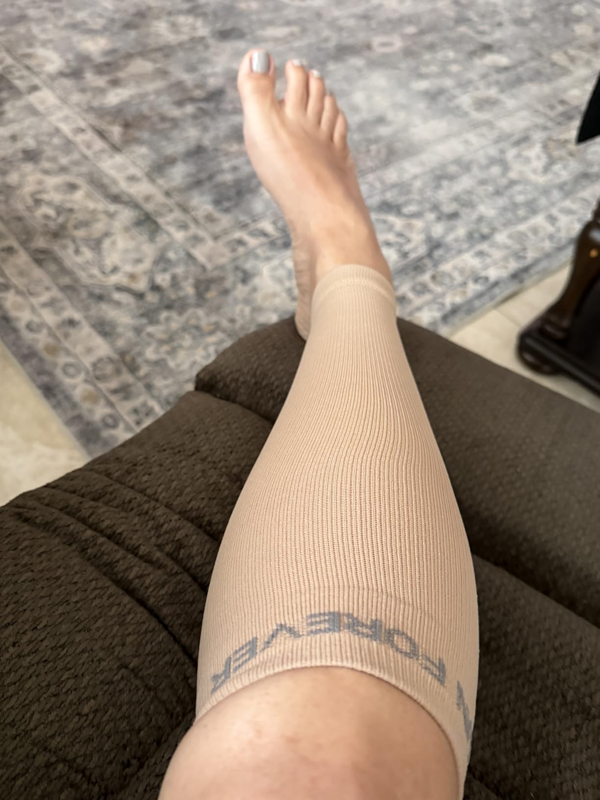 Run Forever Calf Compression Sleeve for Men & Women, 20-30mmHg Compression customer photo 2