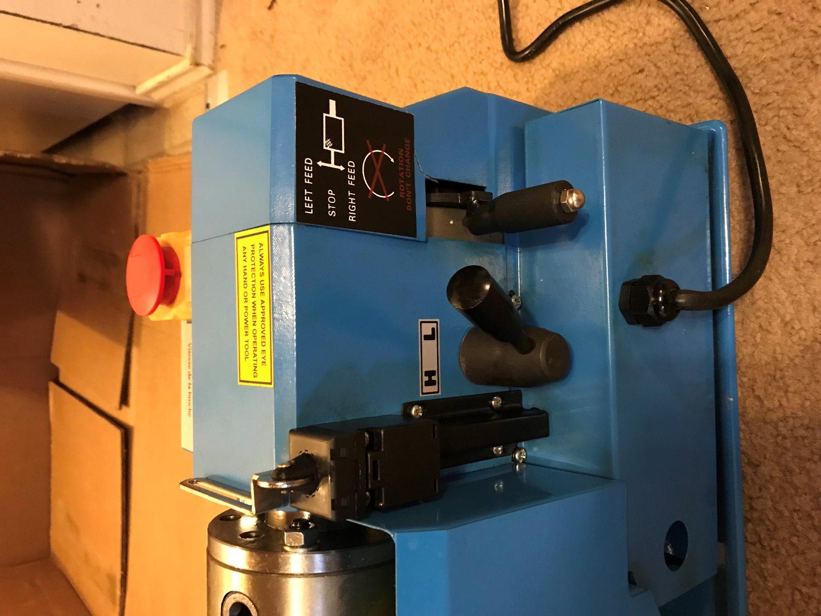 7 x 14 Precision Bench Top Mini Metal Milling Lathe Variable Speed 2500 RPM & Digital Readout with 5 pc. Cutter Kit customer photo 2