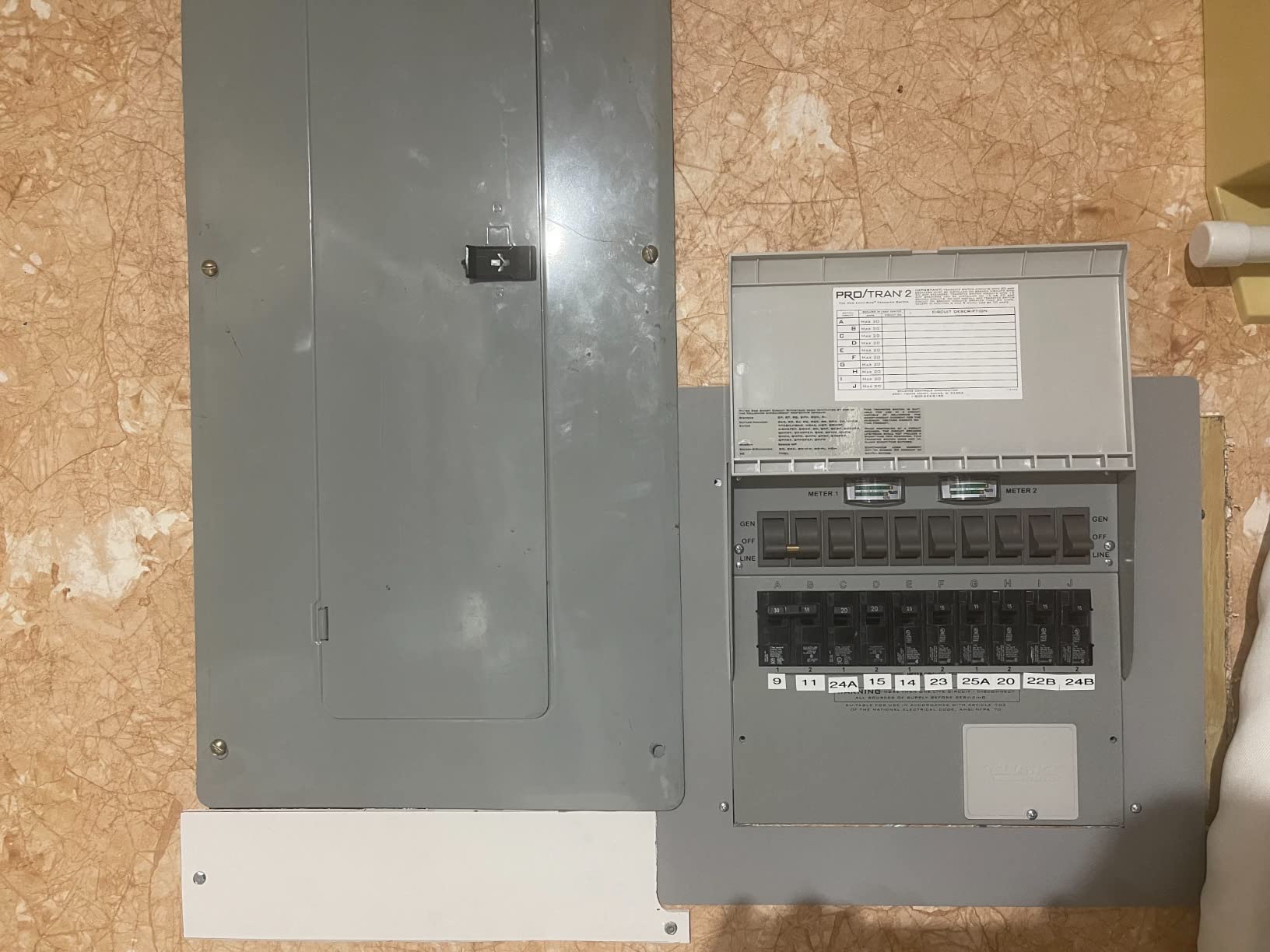 A510C Pro/Tran2 50-Amp 10-Circuit 2 Manual Transfer Switch customer photo 1