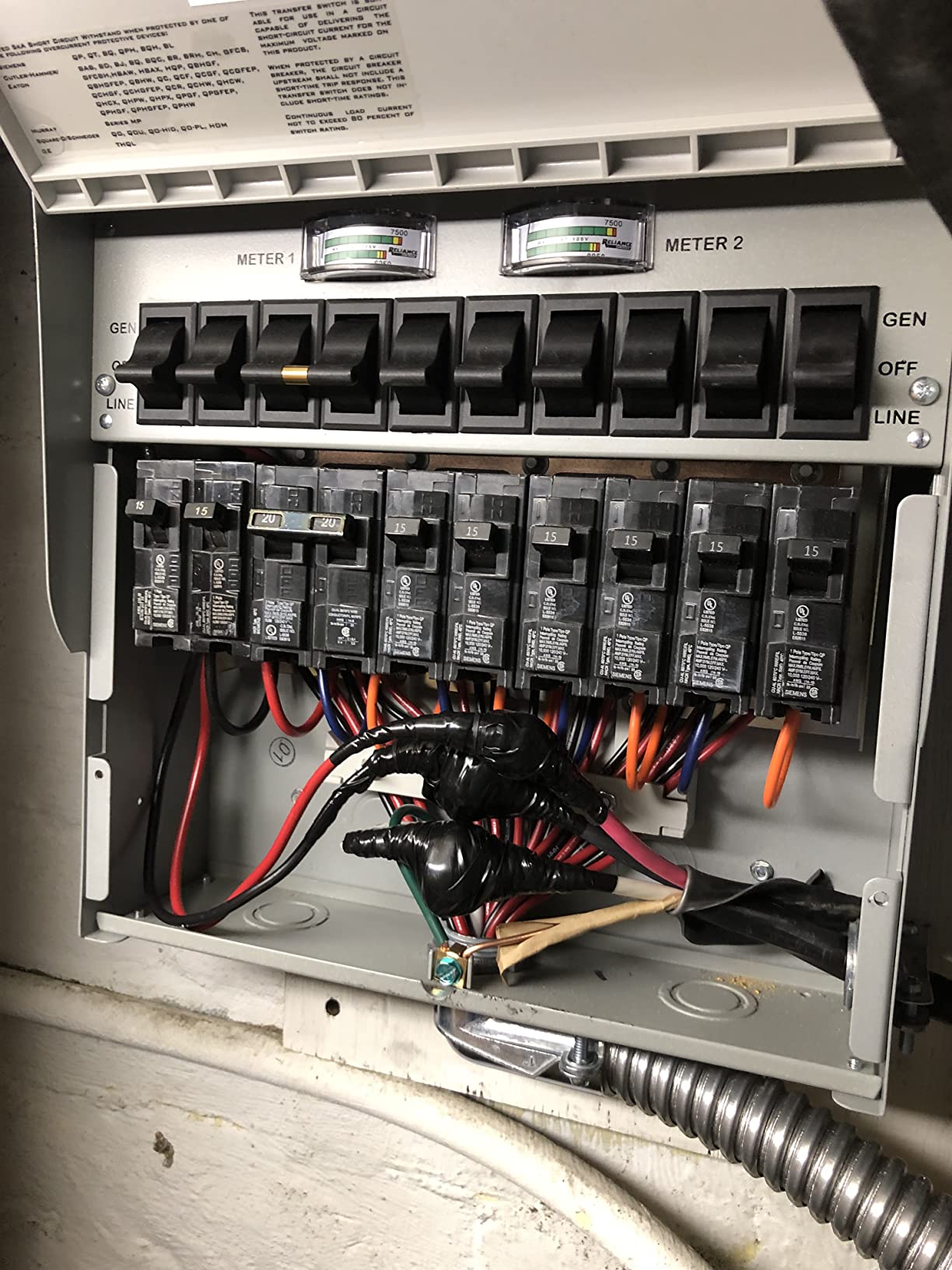 A510C Pro/Tran2 50-Amp 10-Circuit 2 Manual Transfer Switch customer photo 2