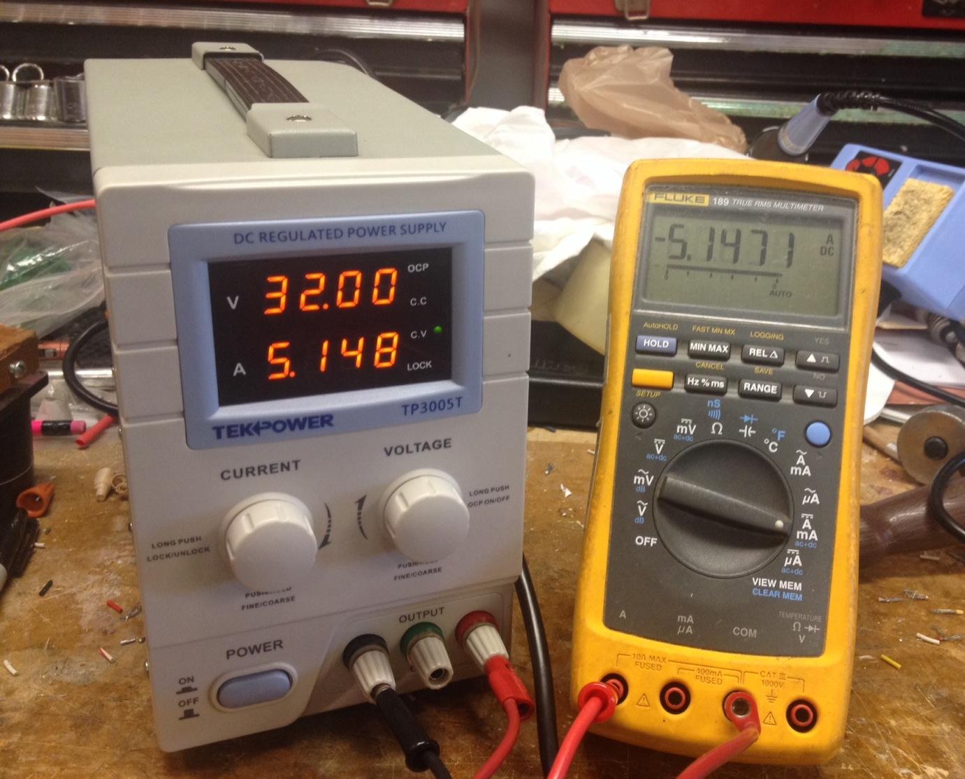 Tekpower TP3005T Variable Linear DC Power Supply, 0-30V @ 0-5A with Alligator Test Leads customer photo 1