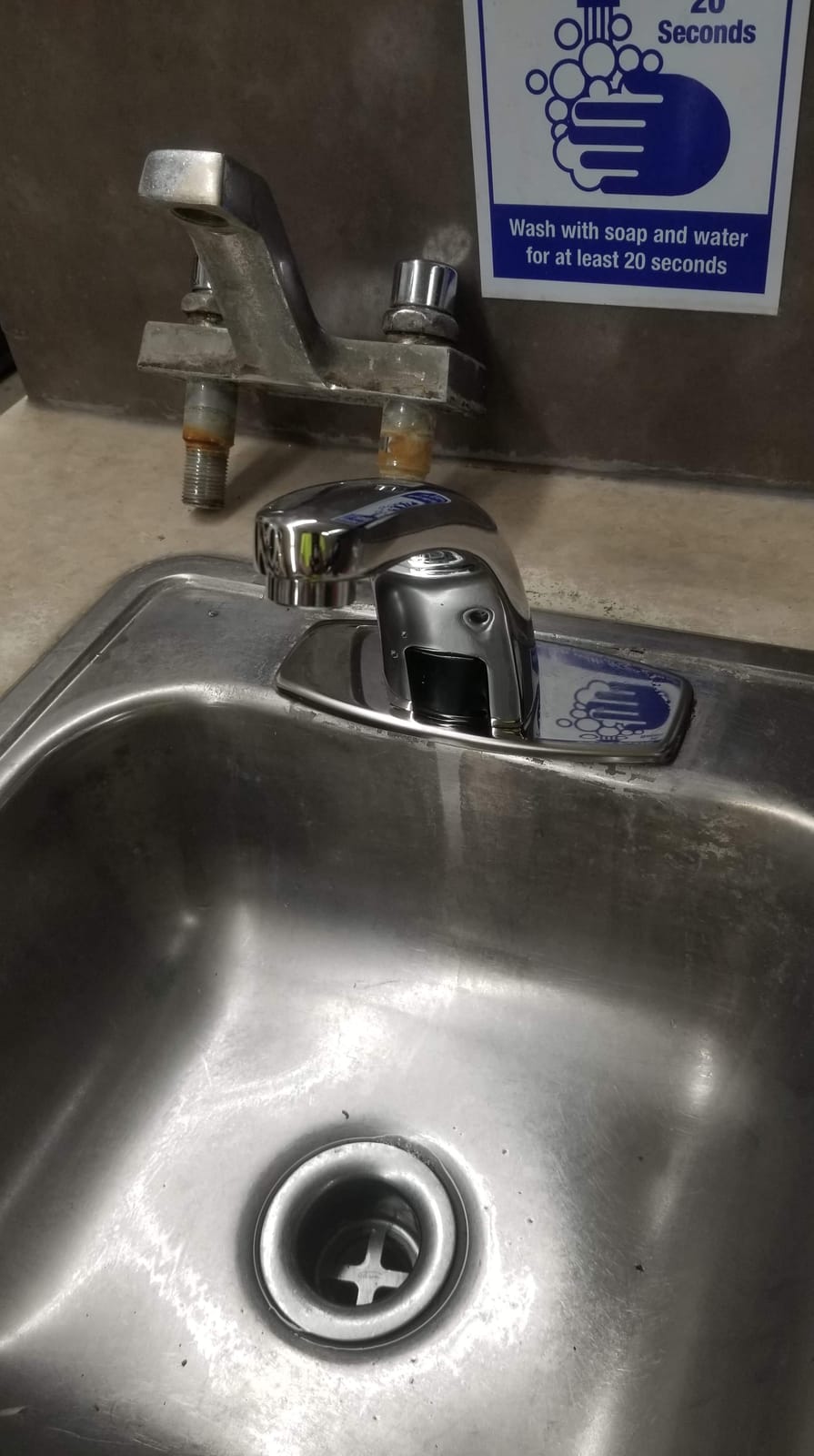 Chrome Touchless Bathroom Sink Faucet, Sensor Faucets customer photo 1