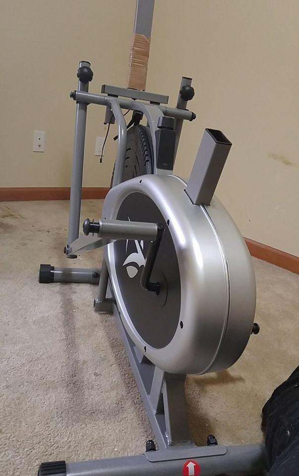 Plasma Fit Elliptical Machine Cross Trainer 2 in 1 Exercise Bike Cardio Fitness Home Gym Equipment customer photo 1
