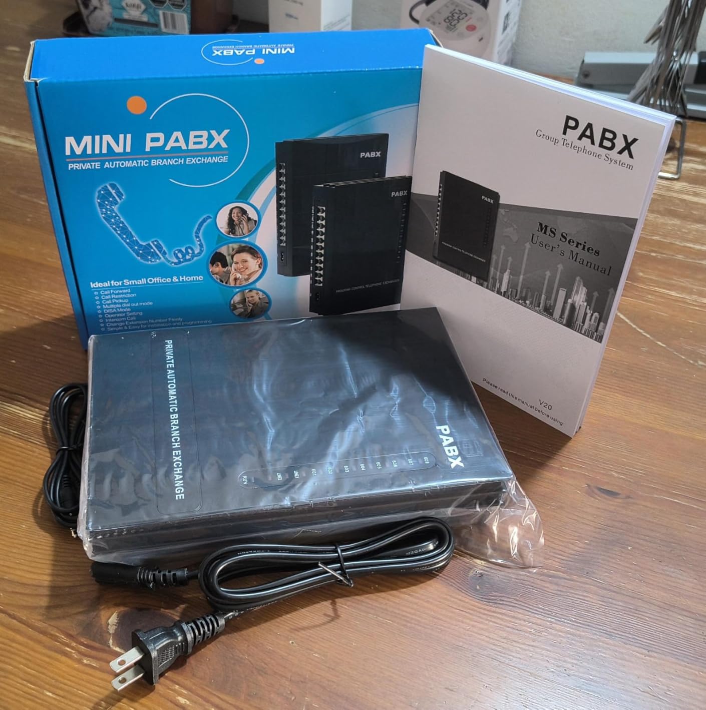 SOHO-PBX SP-208 (2 x 8) PABX Telephone Switch System Control Exchange 110V… customer photo 1