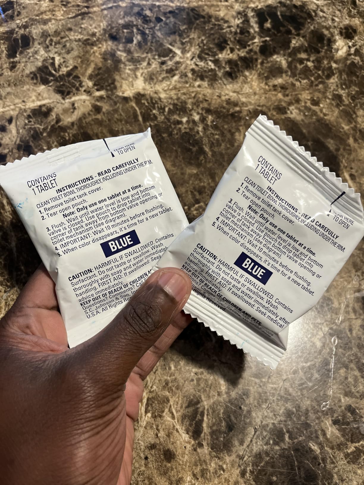 Scrubbing Bubbles Continuous Clean Toilet Tank Drop-Ins, 5 Count customer photo 2