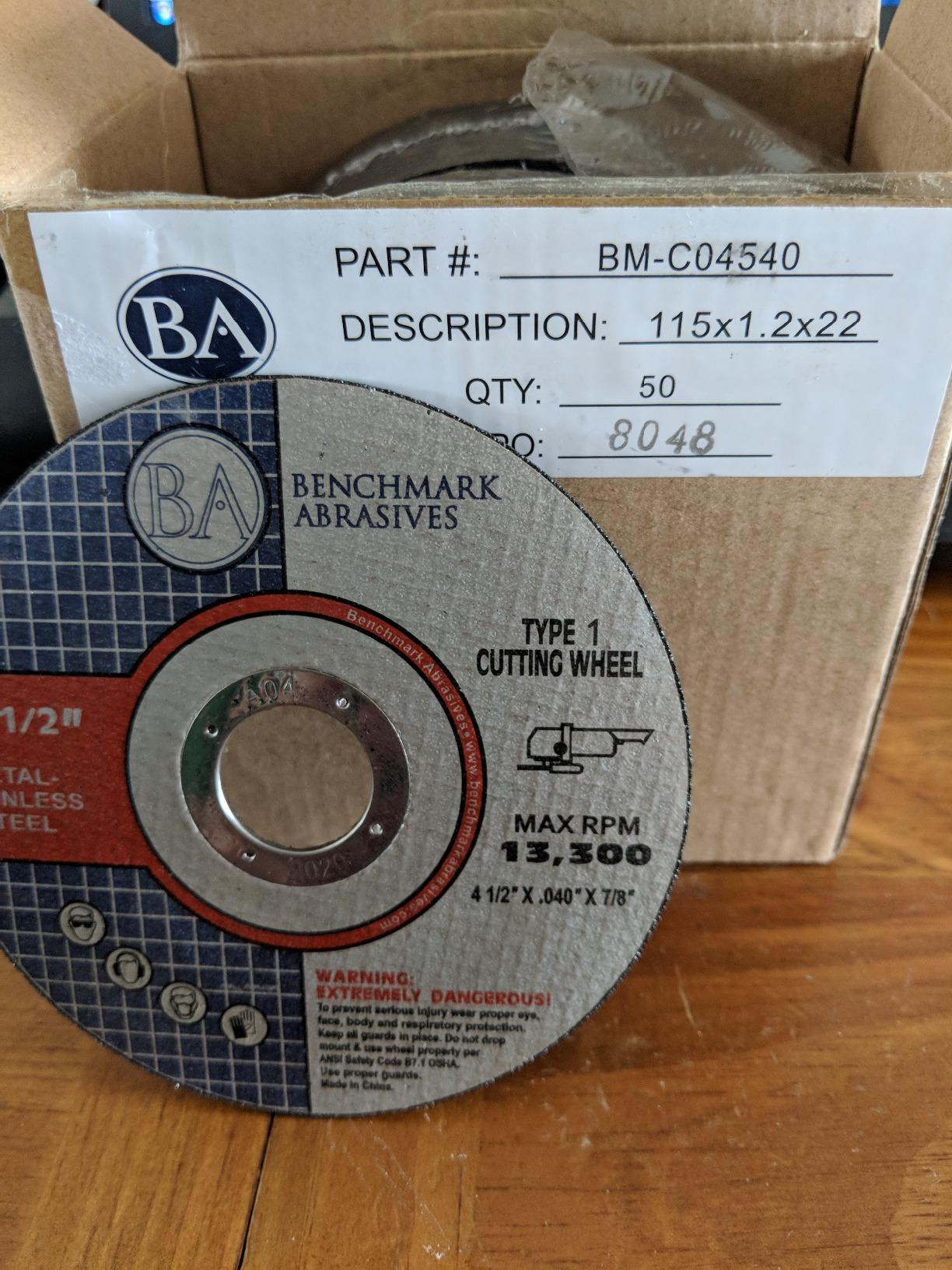 Benchmark Abrasives 4.5
