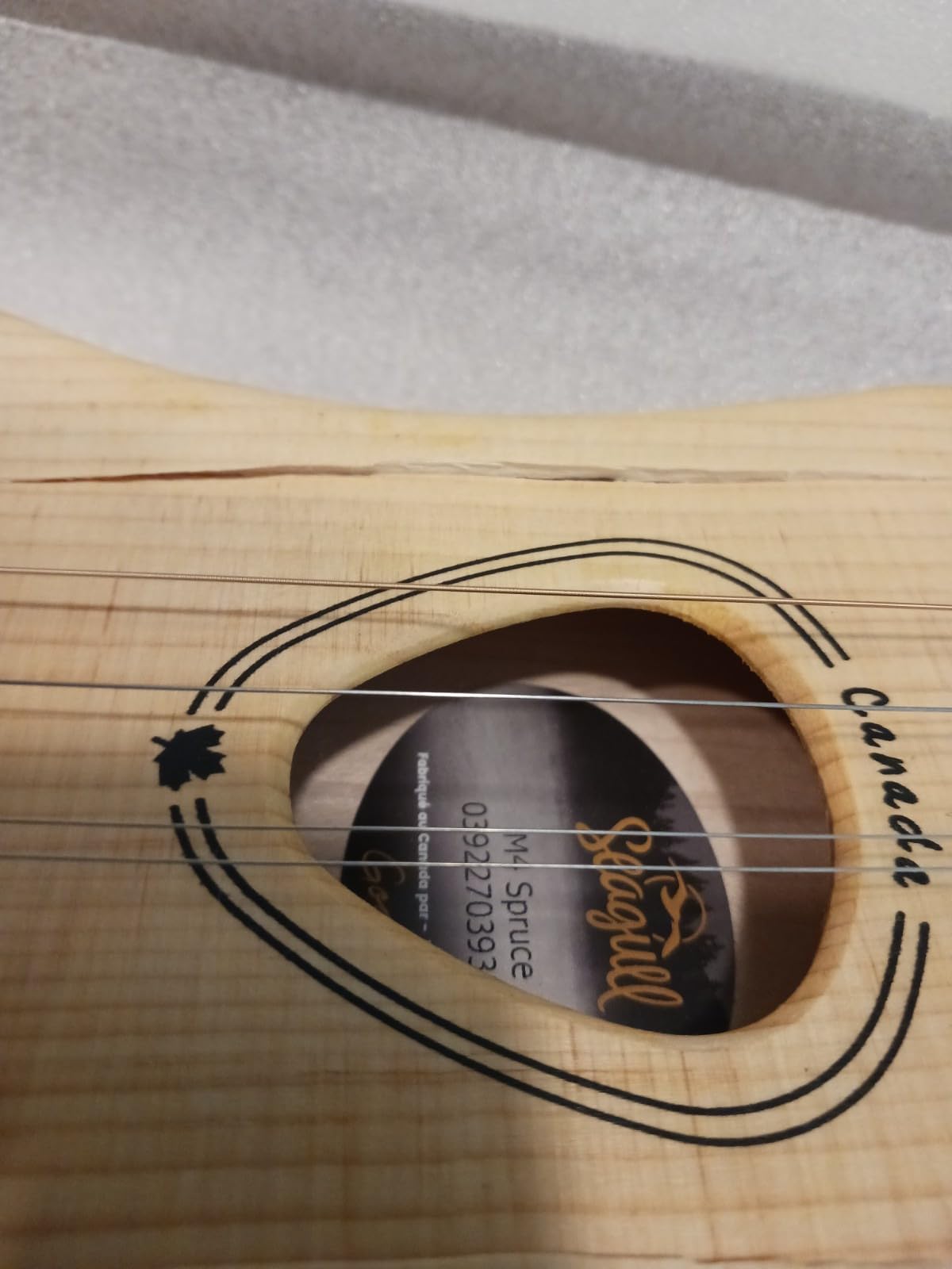 Seagull 039227 Merlin Spruce SG Dulcimer 4-String Diatonic Instrument customer photo 1