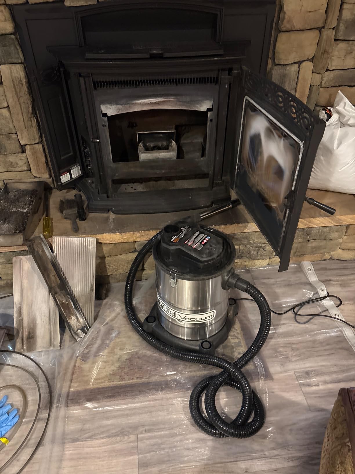 POWERSMITH Ash Vacuum 10 Amp 4 Gallon Vacuum and Blower PAVC102 customer photo 1