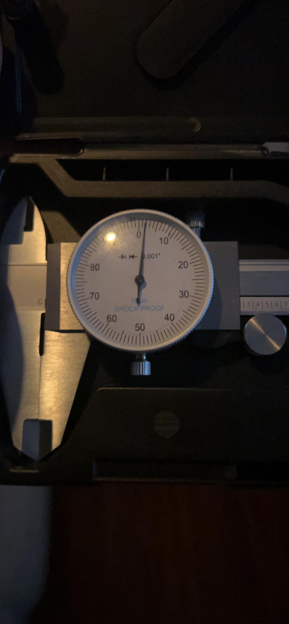 HFS 0-6 Inch Dial Caliper, ±0.001 Inch Accuracy, 4-Way Precision Measuring Tool for Inside, Outside, Depth and Step Measurements, Shockproof Design with Protective Storage Case customer photo 1