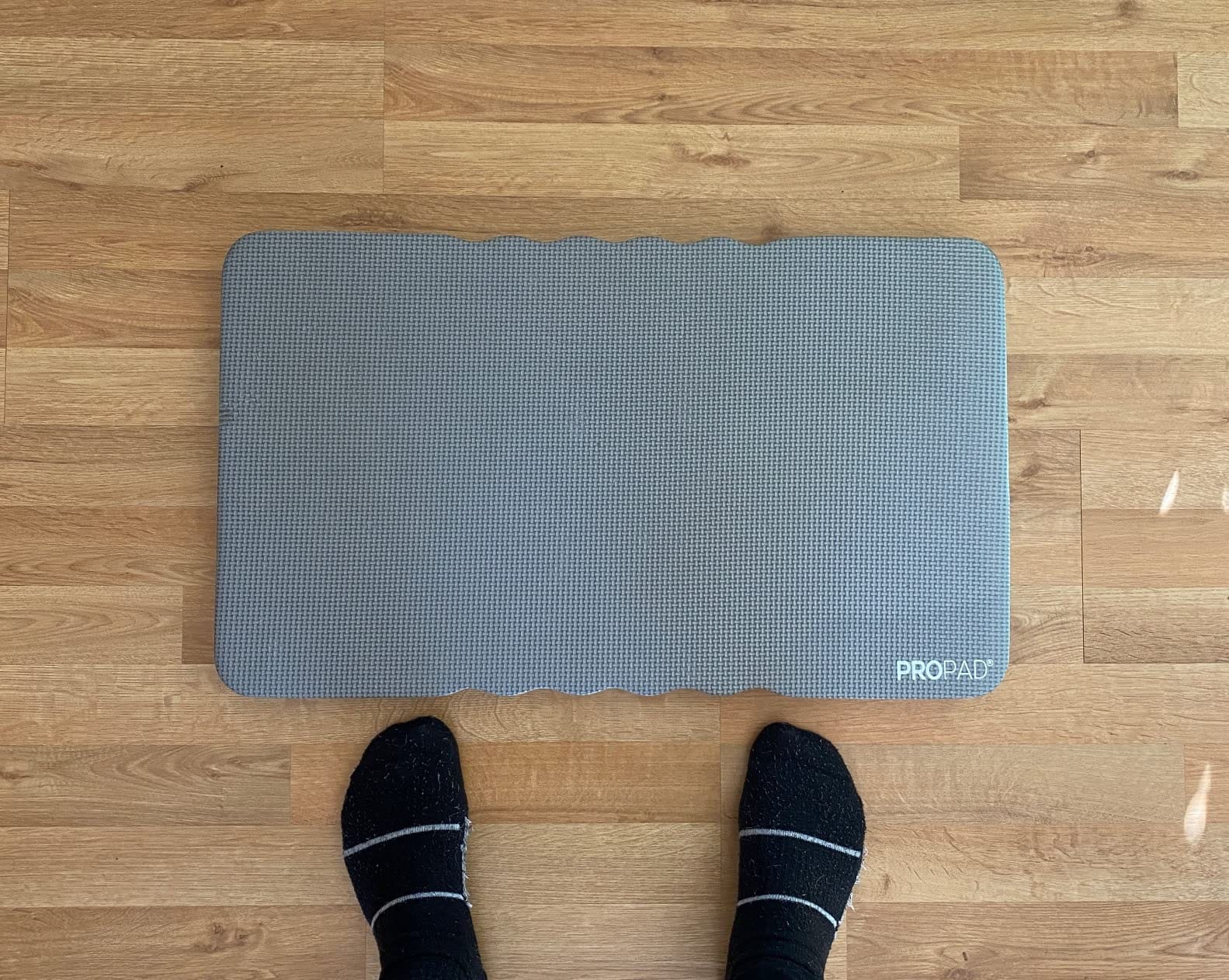 Thick Kneeling Pad, Garden Kneeler for Gardening, Bath Kneeler for Baby Bath, Kneeling Mat for Exercise & Yoga, Knee Pad for Work, Floor Foam Pad, Extra Large (XL) 18 x 11 x 1.5 Inches, Blue customer photo 2
