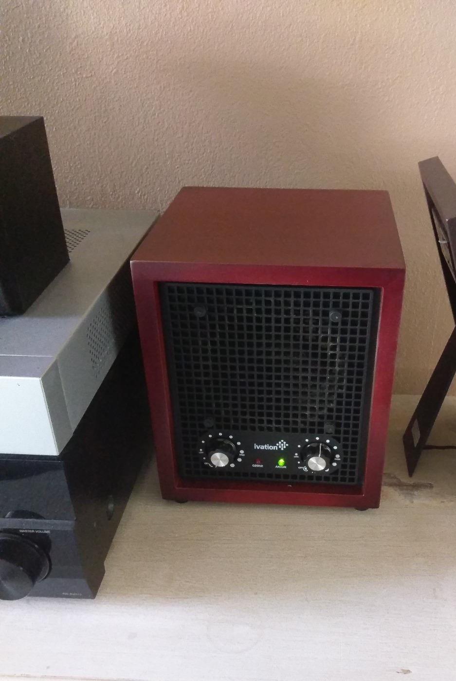 Ivation Ozone Generator Air Purifier, Ionizer & Deodorizer -Purifies Up to 3,500 Sq/Ft -Great for Dust, Pollen, Pets, Smoke & More Cherry customer photo 2
