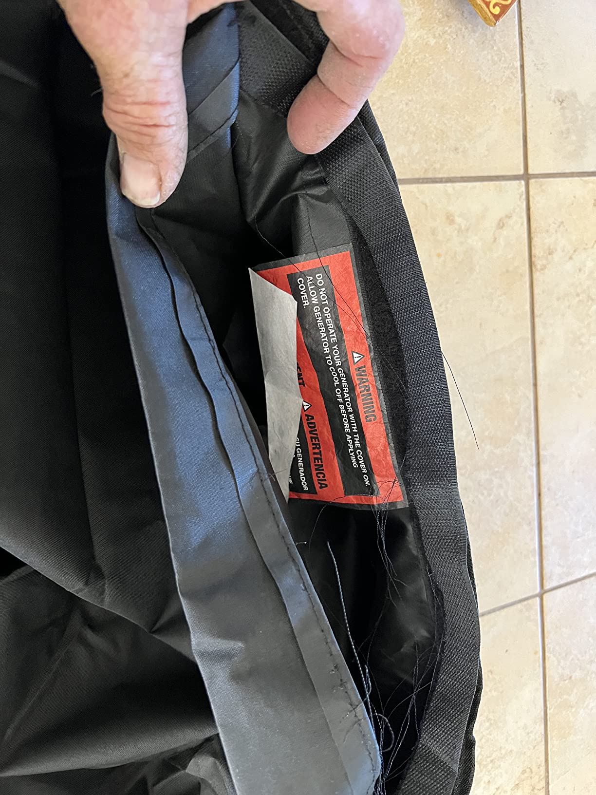 Generac 6811 Portable Storage Cover, Black customer photo 2