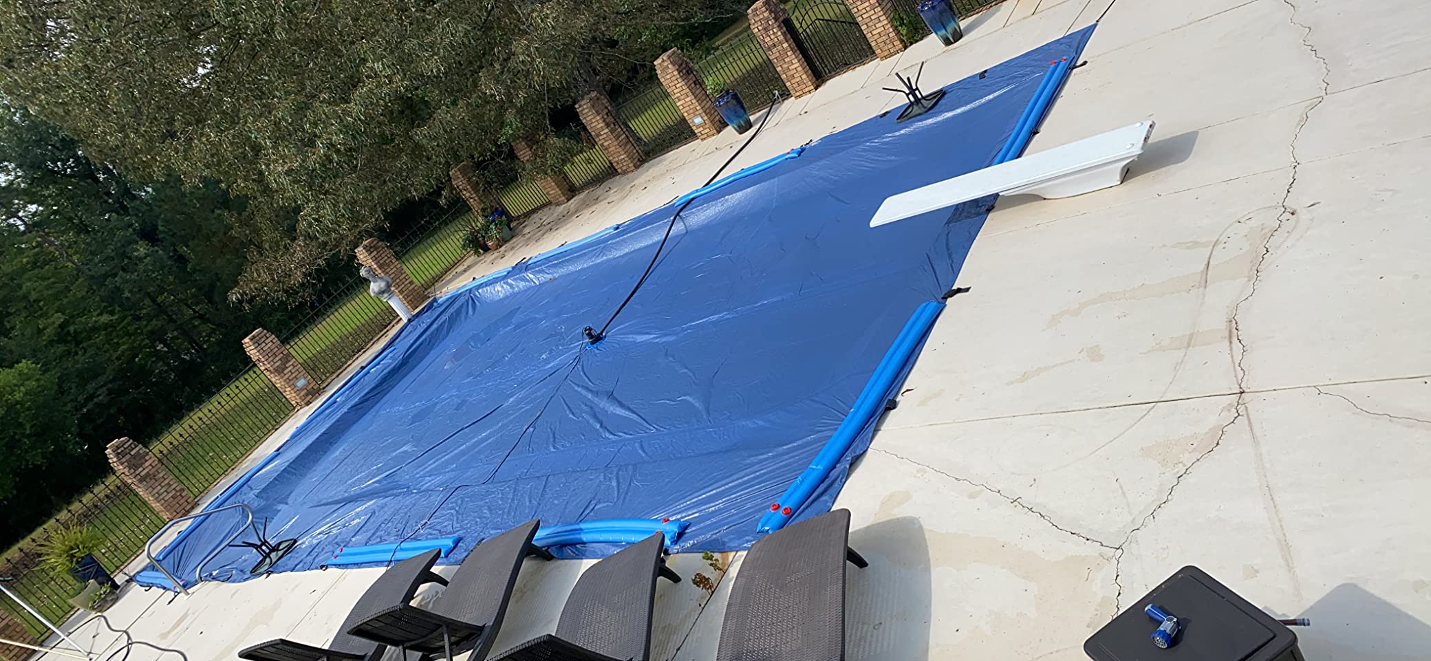 Pool Mate 20 x 40 ft Classic Dura-Guard Winter Pool Cover for Inground Pool customer photo 1