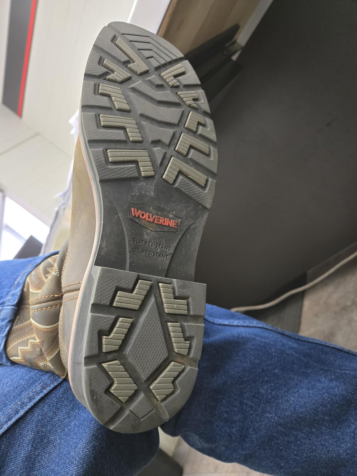 Wolverine Men's Wolverine Men’s Rancher Steel Toe 10in Work Boot customer photo 1