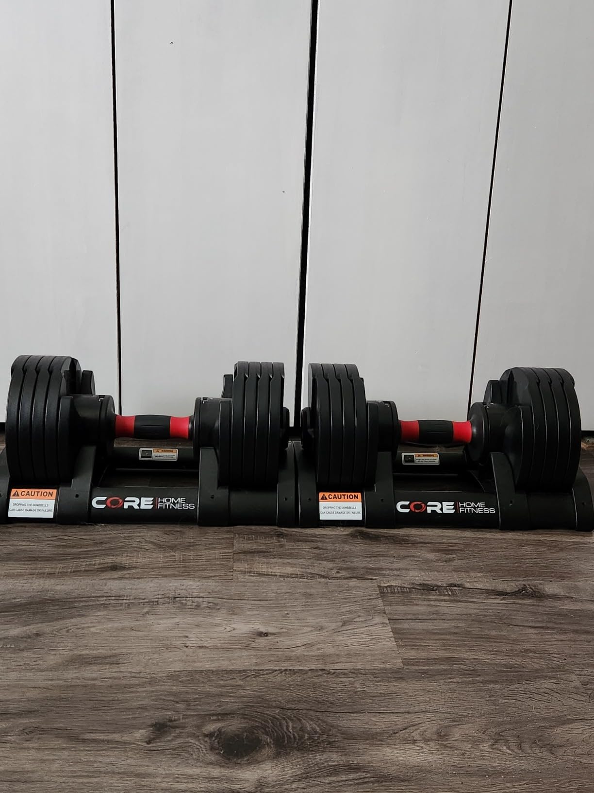Core Fitness® Adjustable Dumbbell Weight Set by Affordable Dumbbells customer photo 2