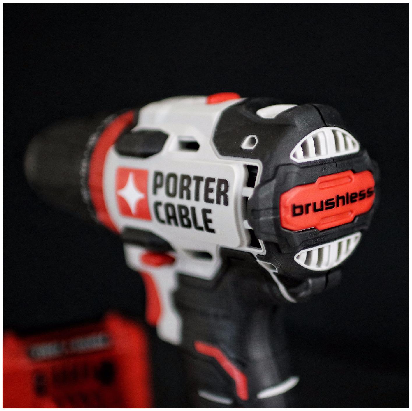 PORTER-CABLE 20V MAX Cordless Drill Driver Kit with 2 Batteries and Charger, 1/2 Inch (PCCK607LB) customer photo 2