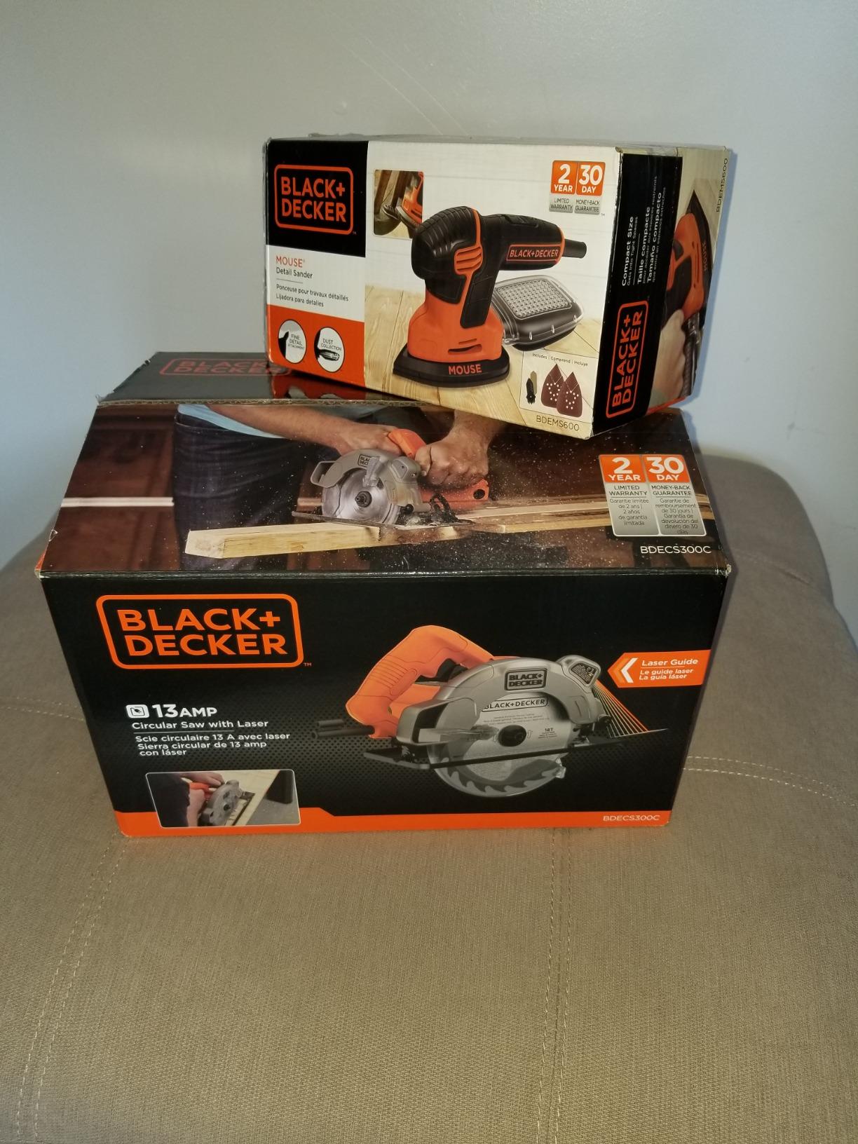 BLACK+DECKER 7-1/4-Inch Circular Saw with Laser, 13-Amp (BDECS300C) customer photo 2