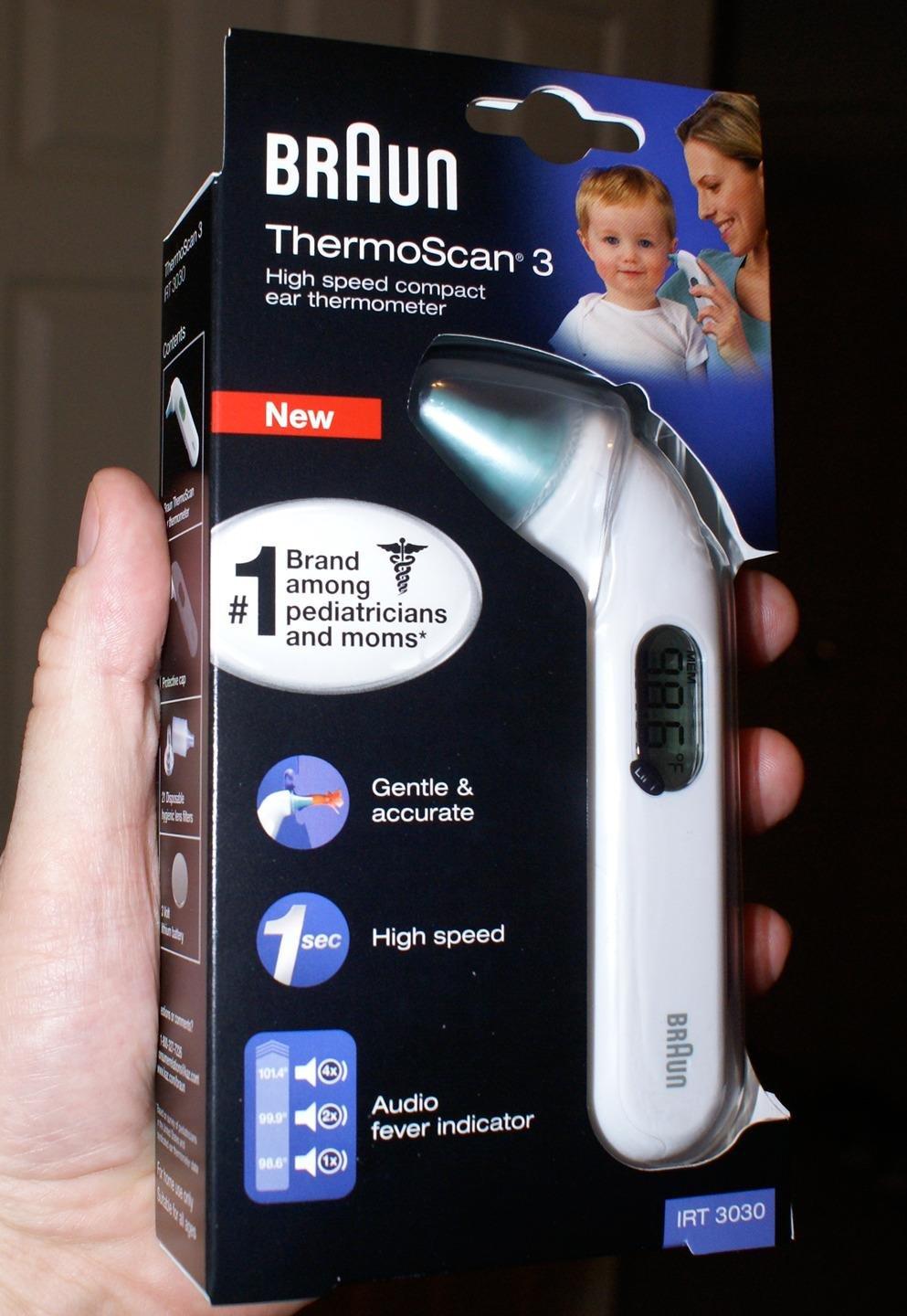 Braun ThermoScan 3 Ear Thermometer for Baby and Infant customer photo 2