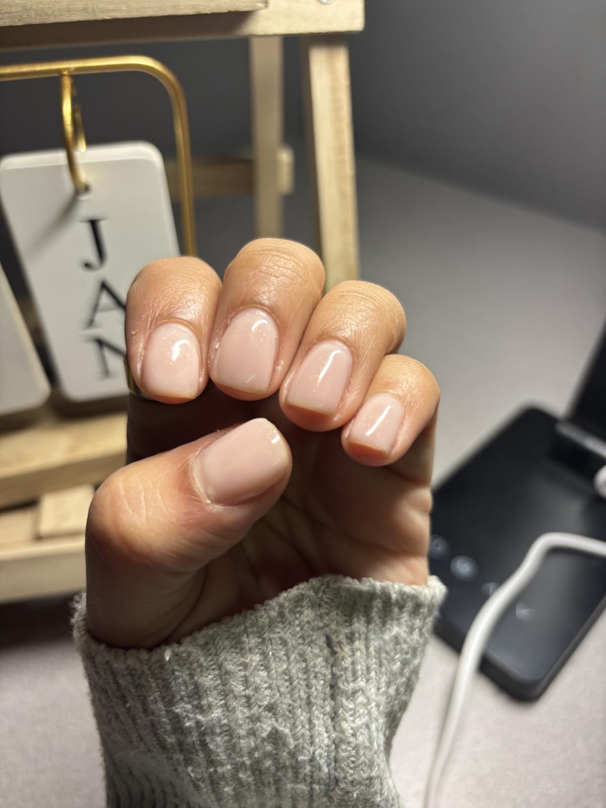SUNUV UV Light for Gel Nails,LCD Display with 4 Timer LED Nail Lamp,SUN5 customer photo 2
