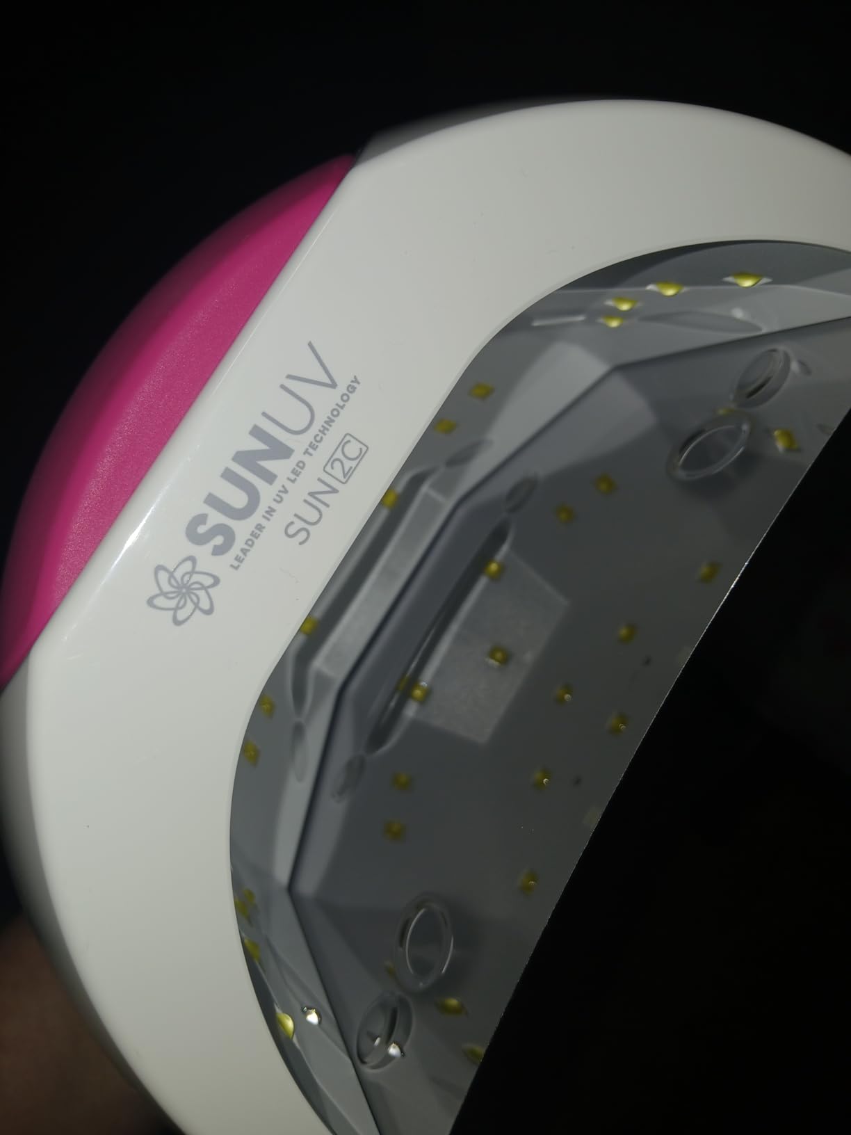 SUNUV UV Light for Gel Nail, Professional UV LED Nail Lamp SUN2C Rose customer photo 1