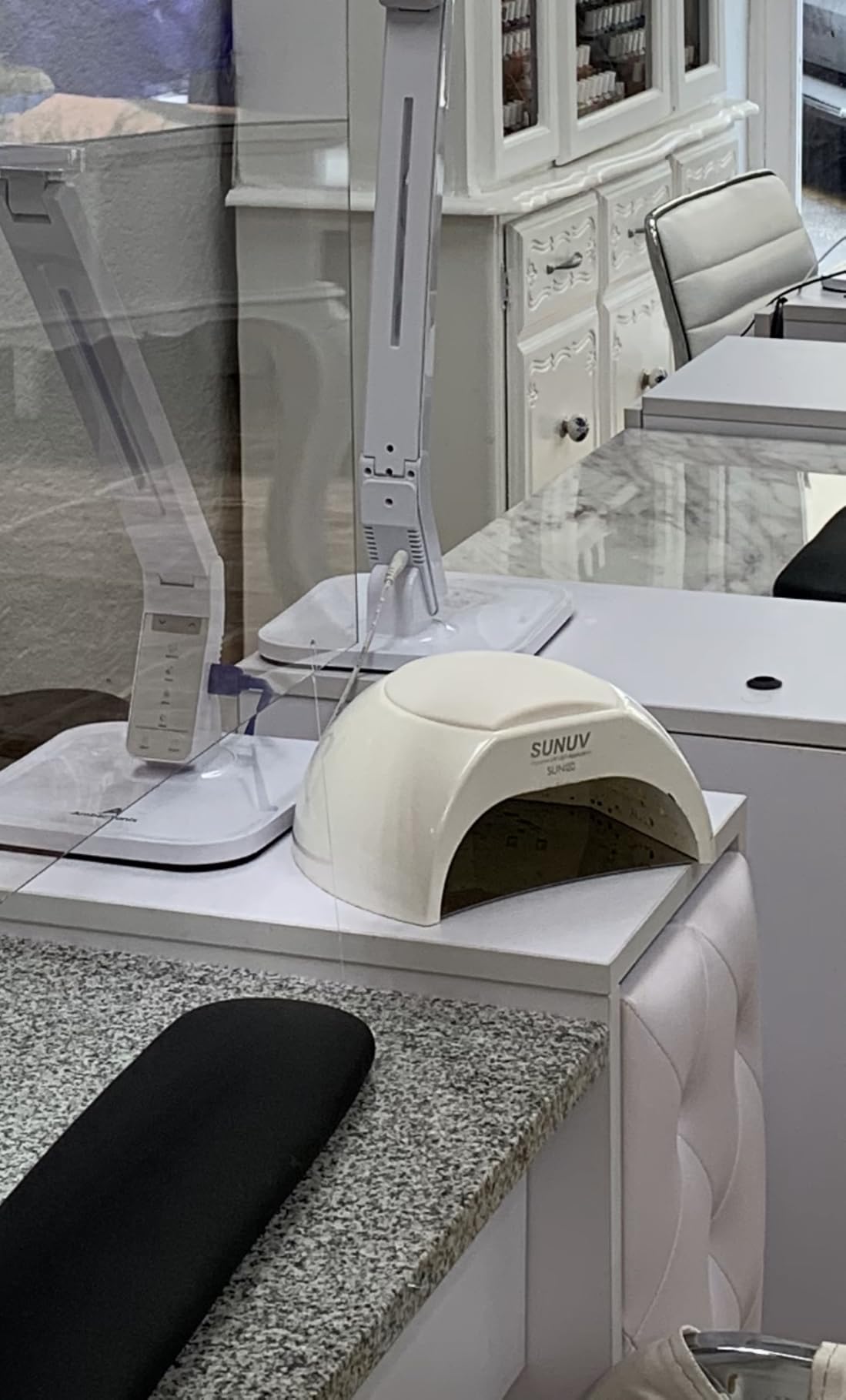 SUNUV UV Light for Gel Nail, Professional UV LED Nail Lamp SUN2C Rose customer photo 2