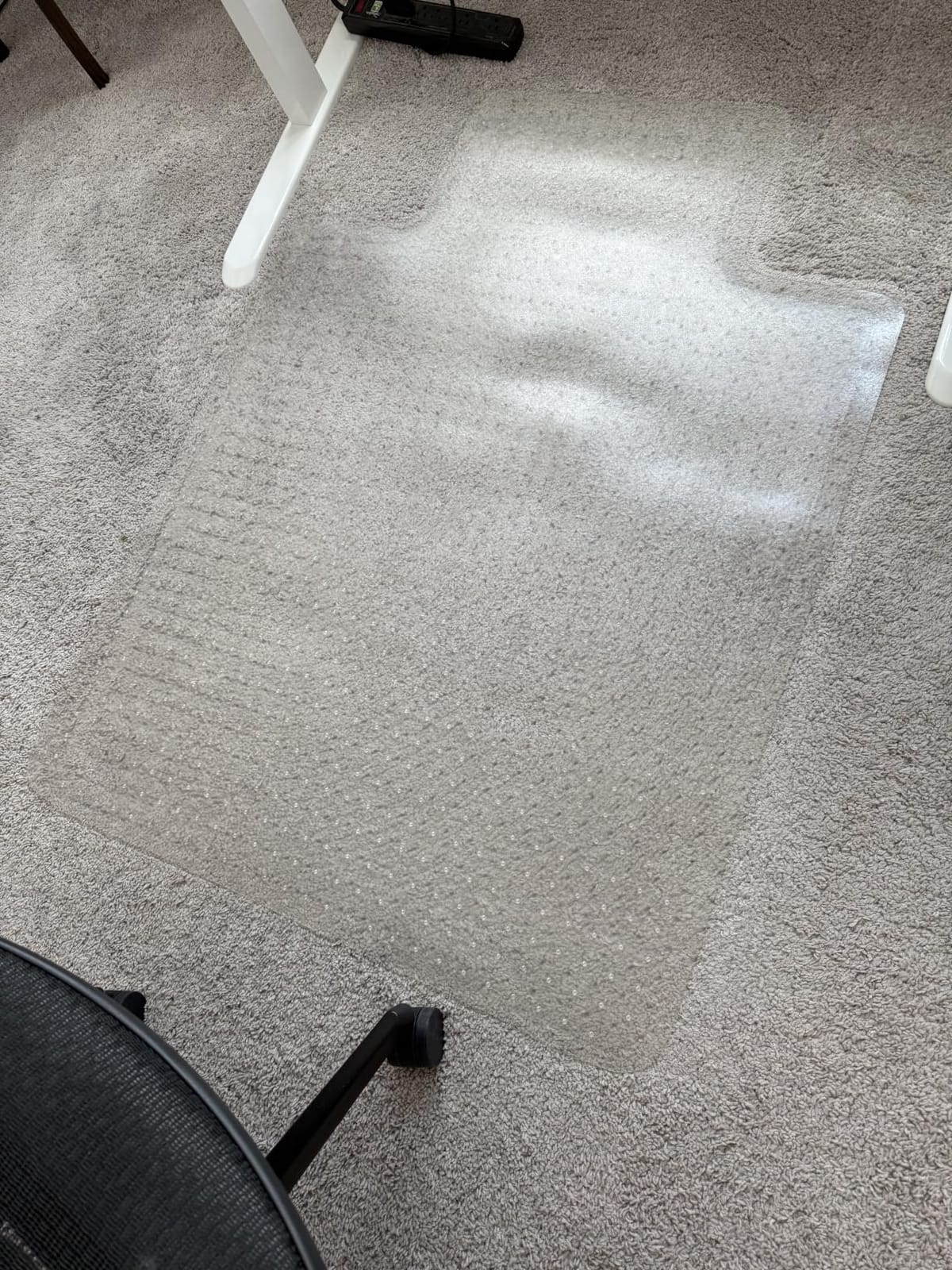 HON Office Chair Mat for Carpet, Heavy Duty, Clear Desk Mat, 36 x 48 in customer photo 1