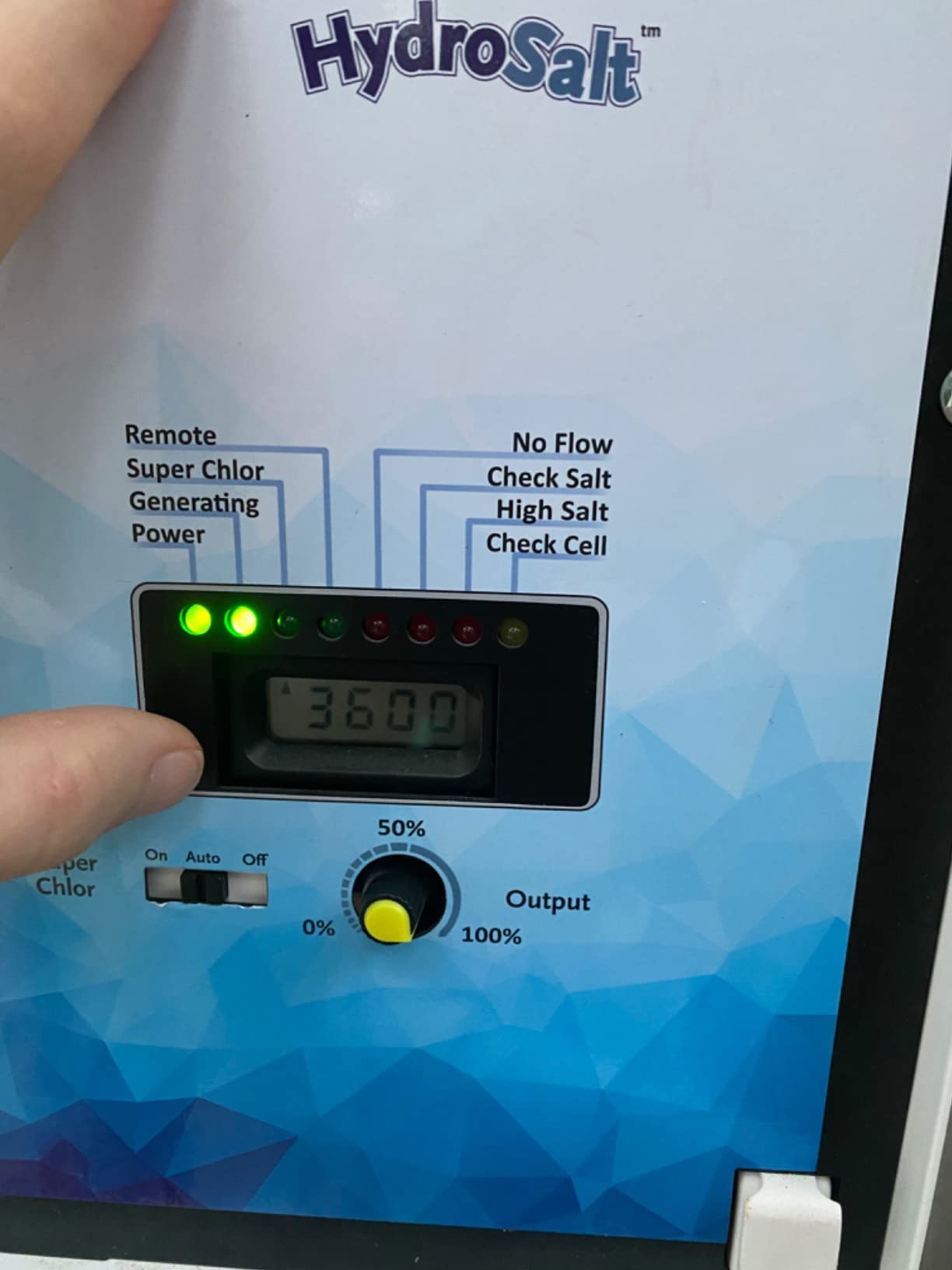 Rx Clear Hydrosalt Cell Electronic Salt Generator Chlorinator | 40,000 Gal customer photo 1