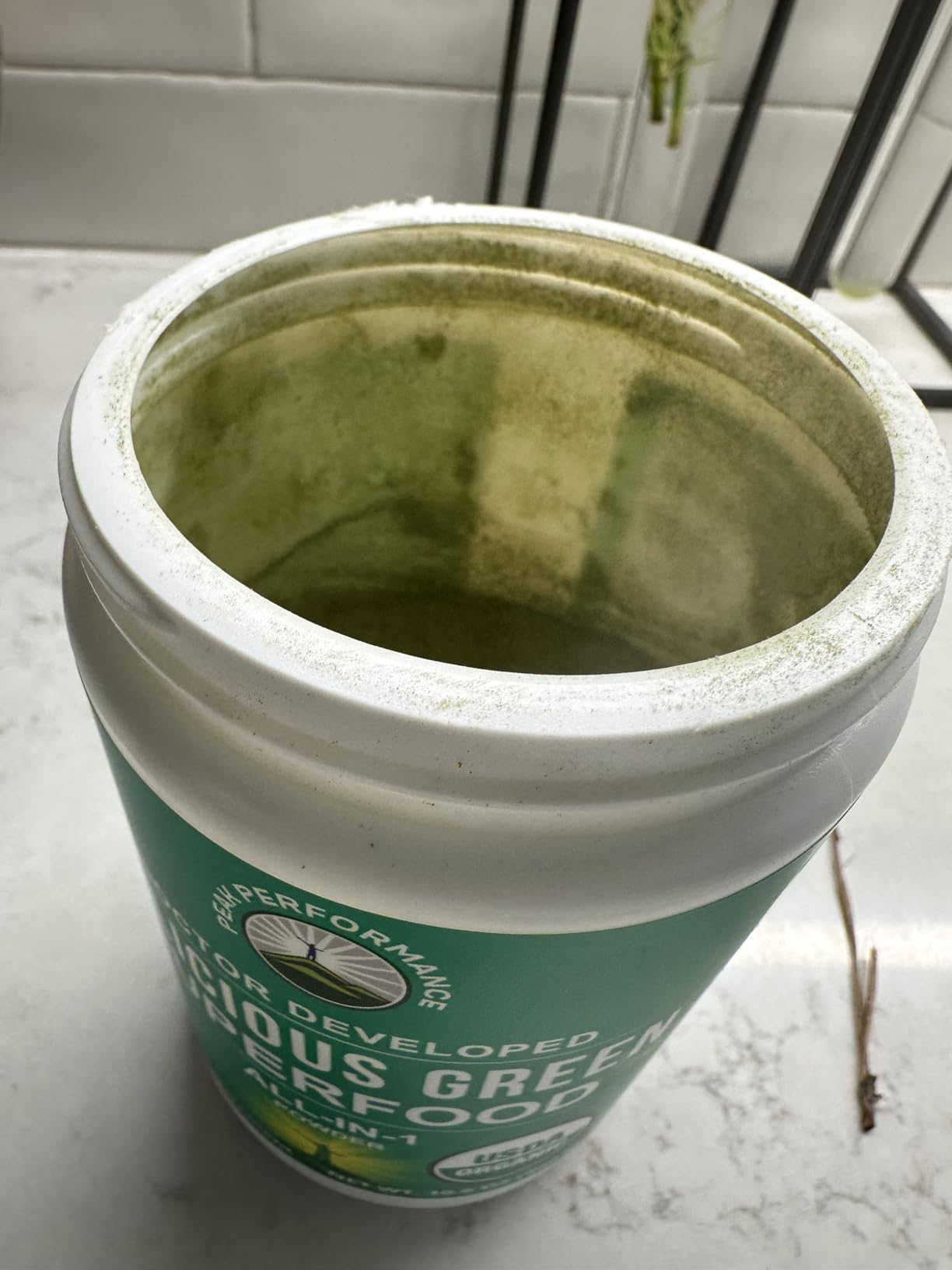 Peak Performance Organic Greens Superfood Powder. Best Tasting Super Greens customer photo 2