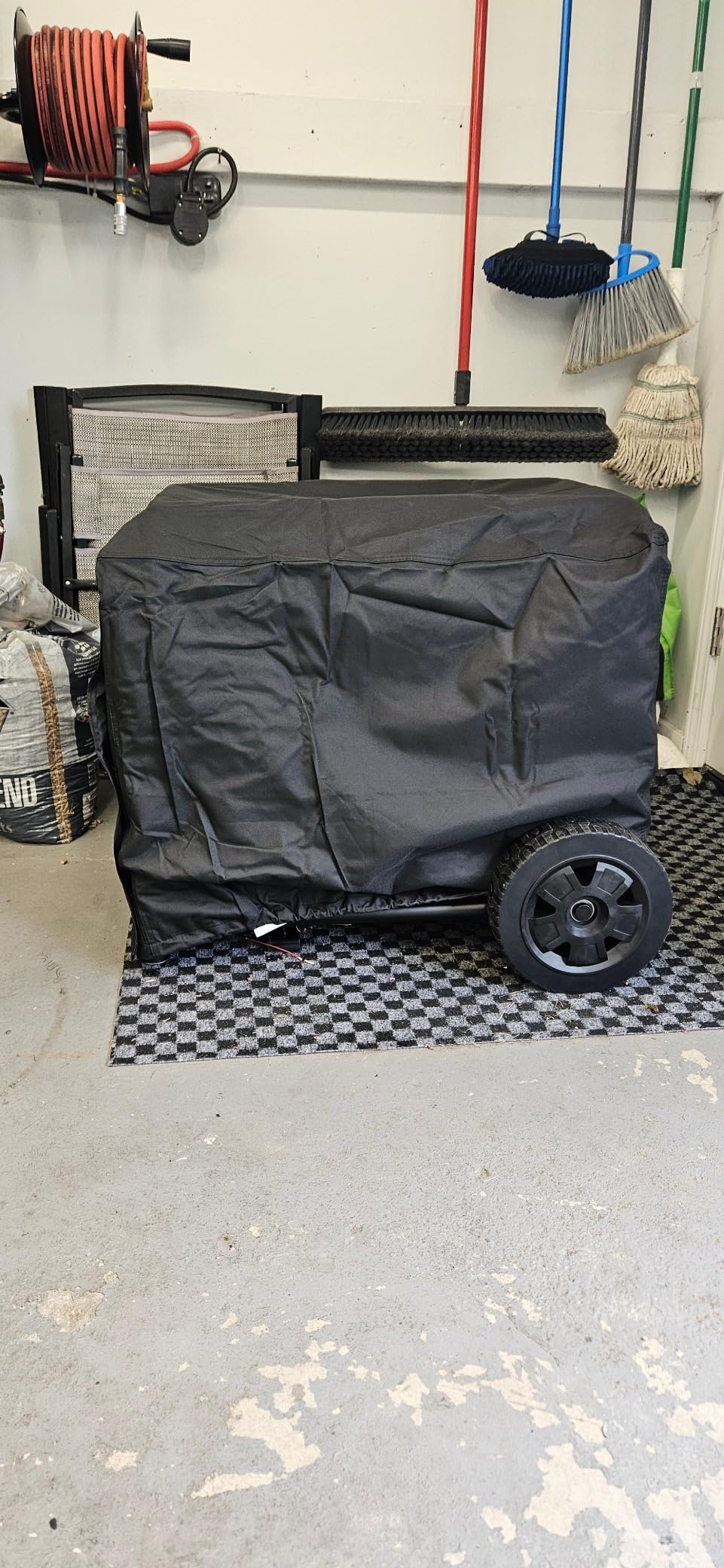 Porch Shield Generator Cover for 5000-10000W, 32 x 24 x 24 inch, Black customer photo 2