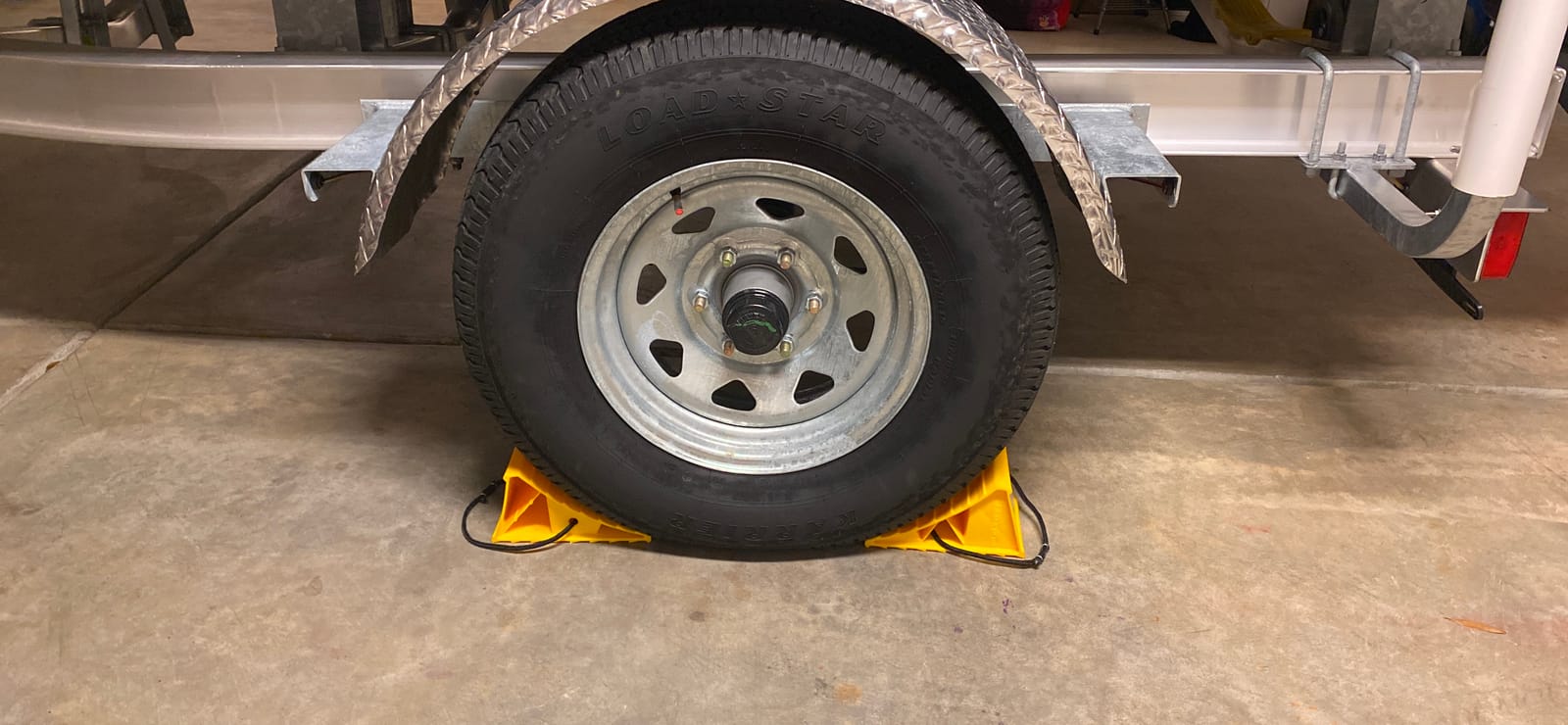 Camco RV Wheel Chocks with Rope - 2-Pack - Made in the USA customer photo 2