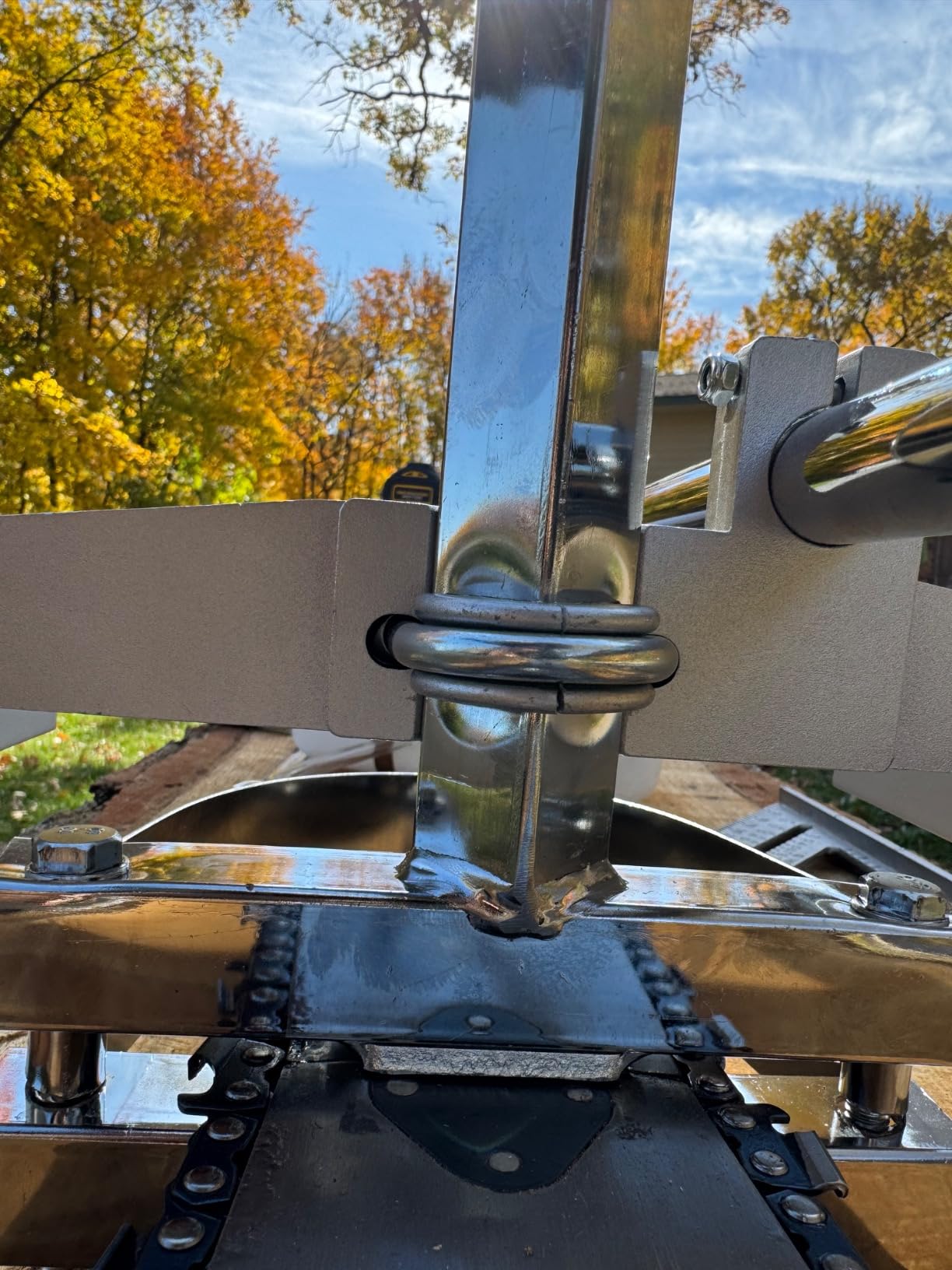 Portable Chainsaw Mill 36 Inches 304 stainless steel and Aluminum Planking Milling Bar Size 14 Inches to 36 Inches customer photo 1