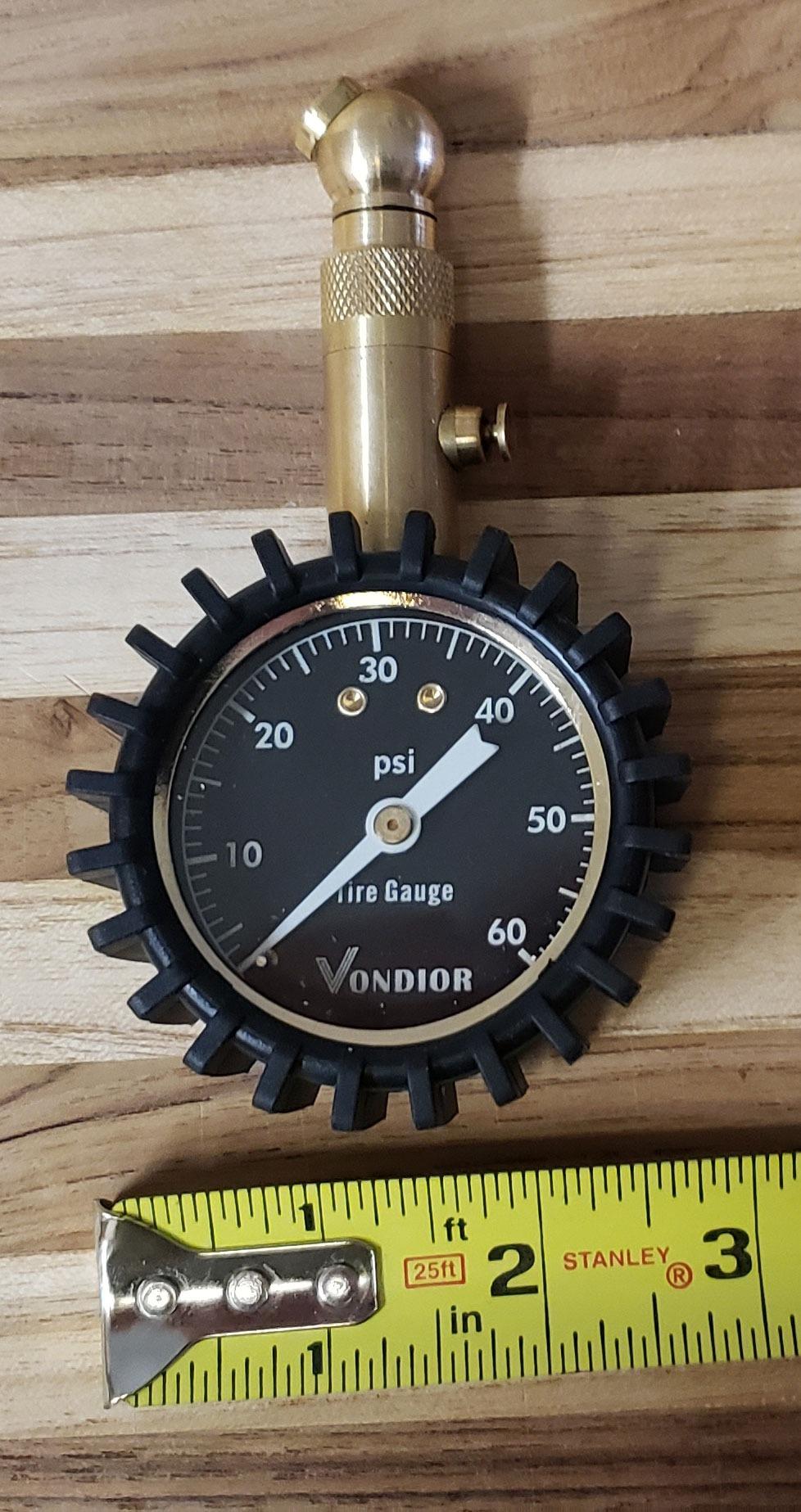 Vondior Tire Pressure Gauge for Cars, Certified ANSI 0-60 PSI Tire Gauge customer photo 2