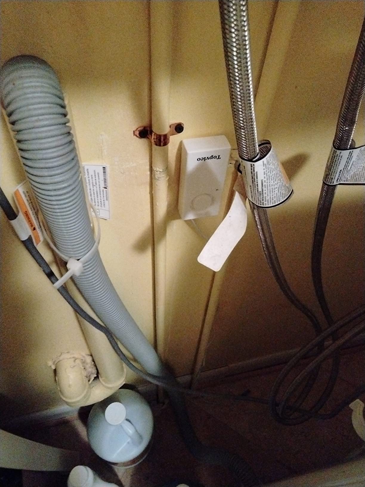 Water Leak Sensor Detector, 120dB, 37.8 Inches Cable, 3 Packs customer photo 1