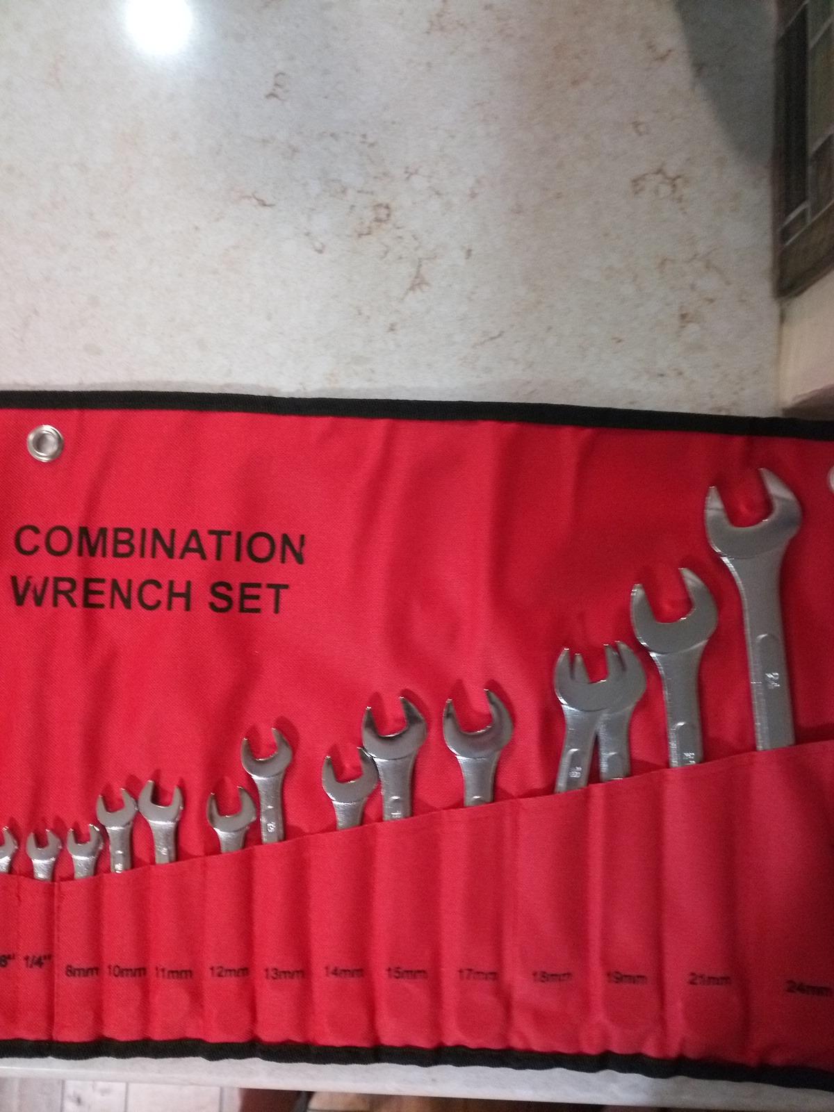 24-Piece All-Purpose Master Combination Wrench Set with Roll-up Pouch | SAE 1/4” to 1”, Metric 8mm to 24mm | Perfect for General Household, Garage, Auto Repairs, Car, Truck, Boat, and Travel Emergency customer photo 1