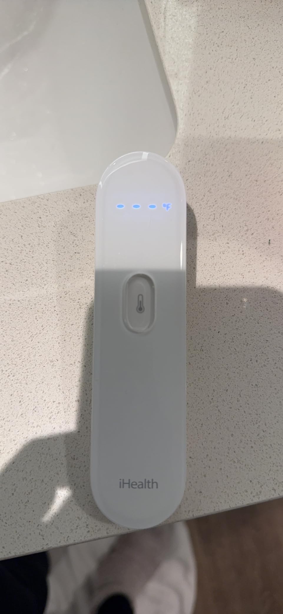 iHealth No-Touch Forehead Thermometer for Adults, Kids, Babies PT3 | 1s Fast Accurate, 3 Ultra-Sensitive Sensors, Quiet Vibration Feedback, Digital Large LED Digits, Use for Home & Nurses customer photo 2