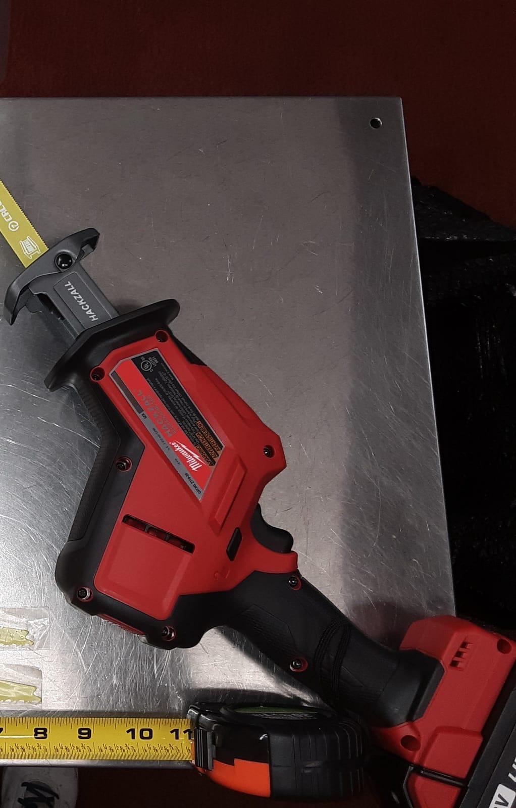 Milwaukee 2719-20 M18 FUEL Hackzall (Bare Tool), Red, Black, customer photo 1