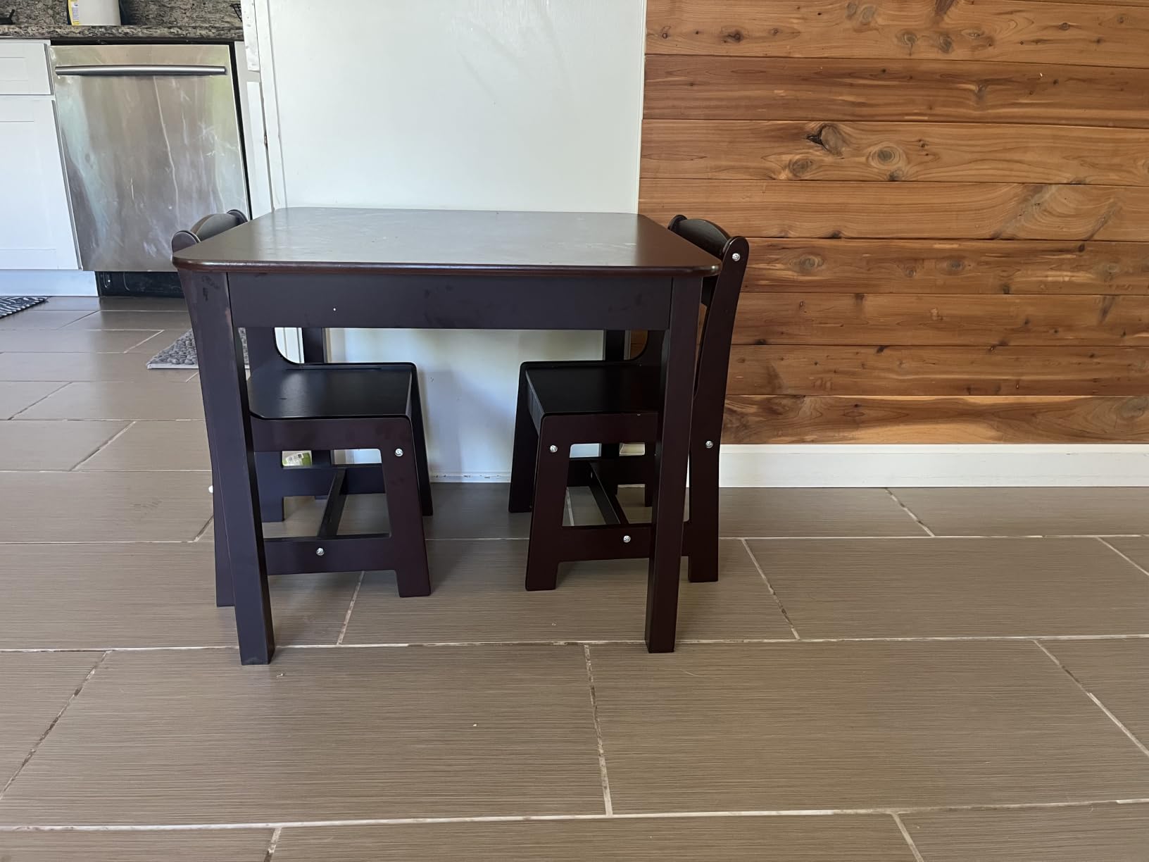 Delta Children MySize Table & 2 Chairs Set, Grey customer photo 1