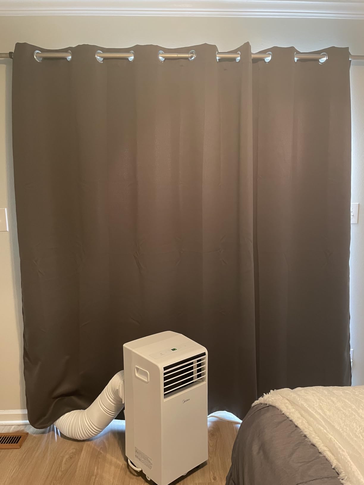 RYB HOME Extra Wide Blackout Curtains for Sliding Glass Door/Patio customer photo 2