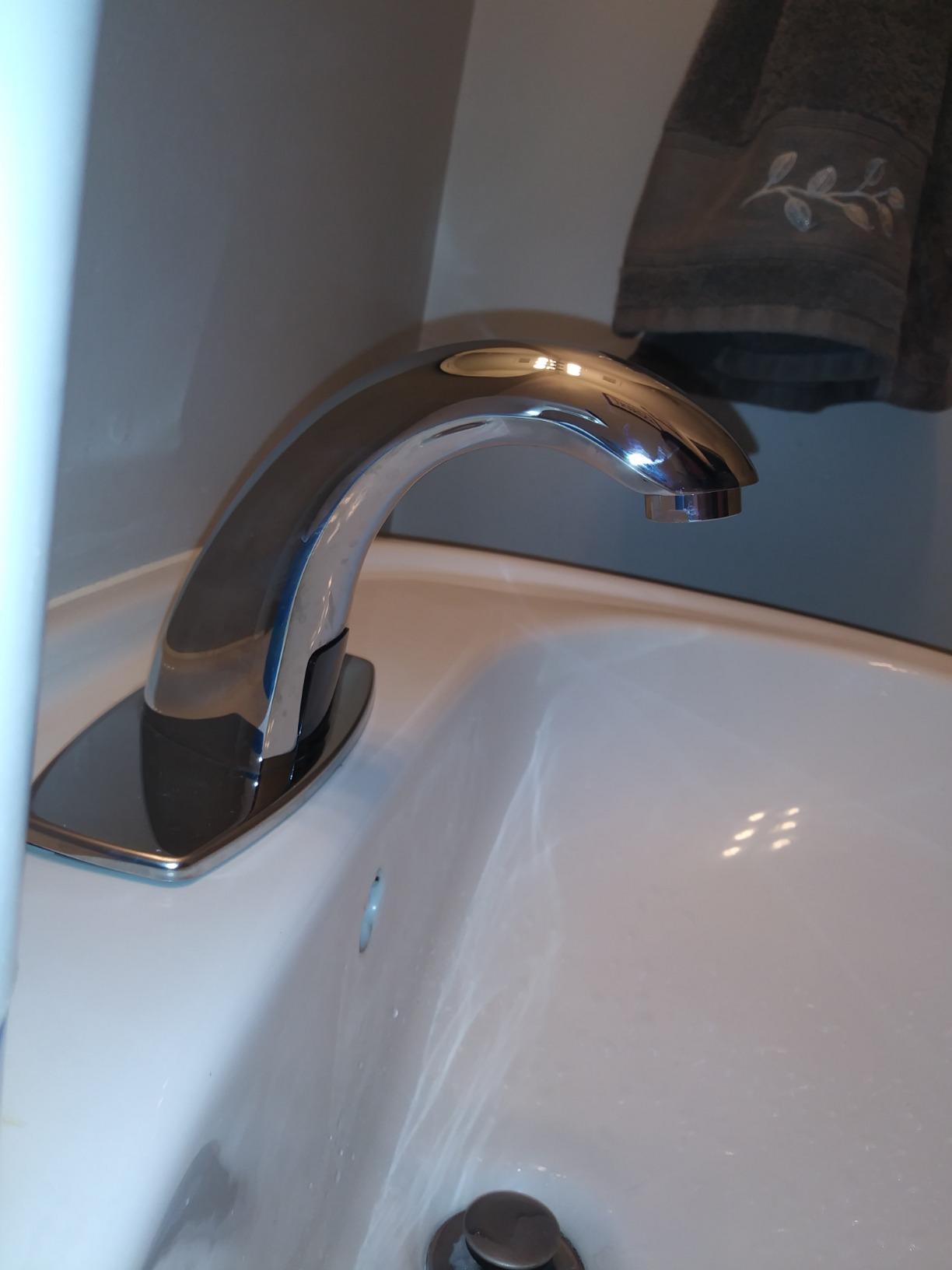 Automatic Touchless Bathroom Sink Faucet Commercial Sensor Motion Activated customer photo 1