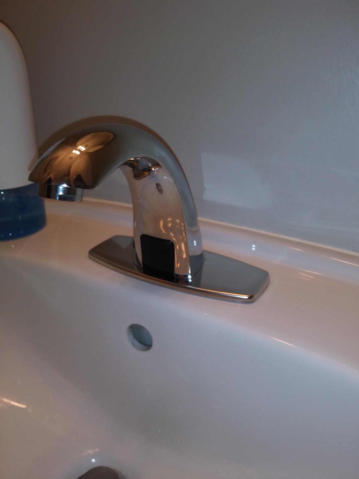 Automatic Touchless Bathroom Sink Faucet Commercial Sensor Motion Activated customer photo 2