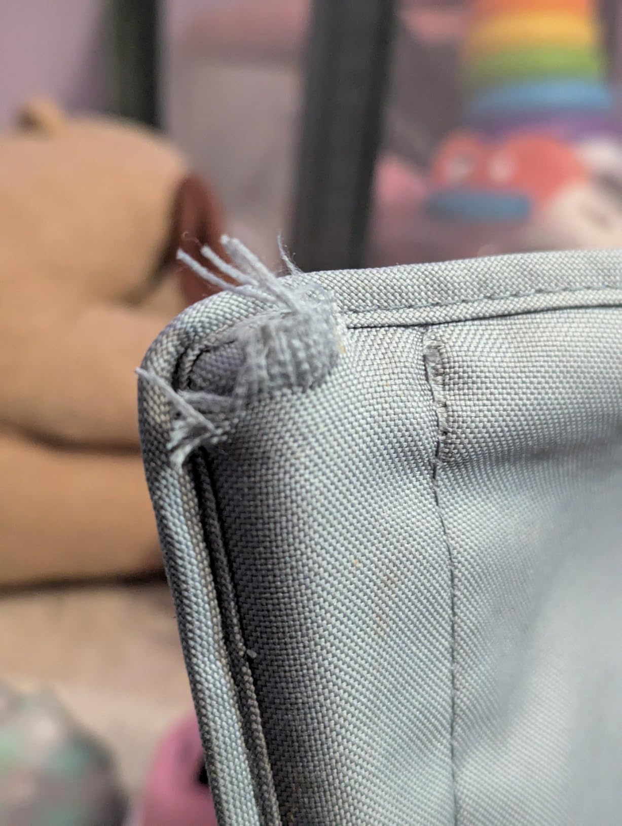 OmniBoost Booster Seat with Tray, Travel High Chair, Baby Chair, Grey customer photo 1