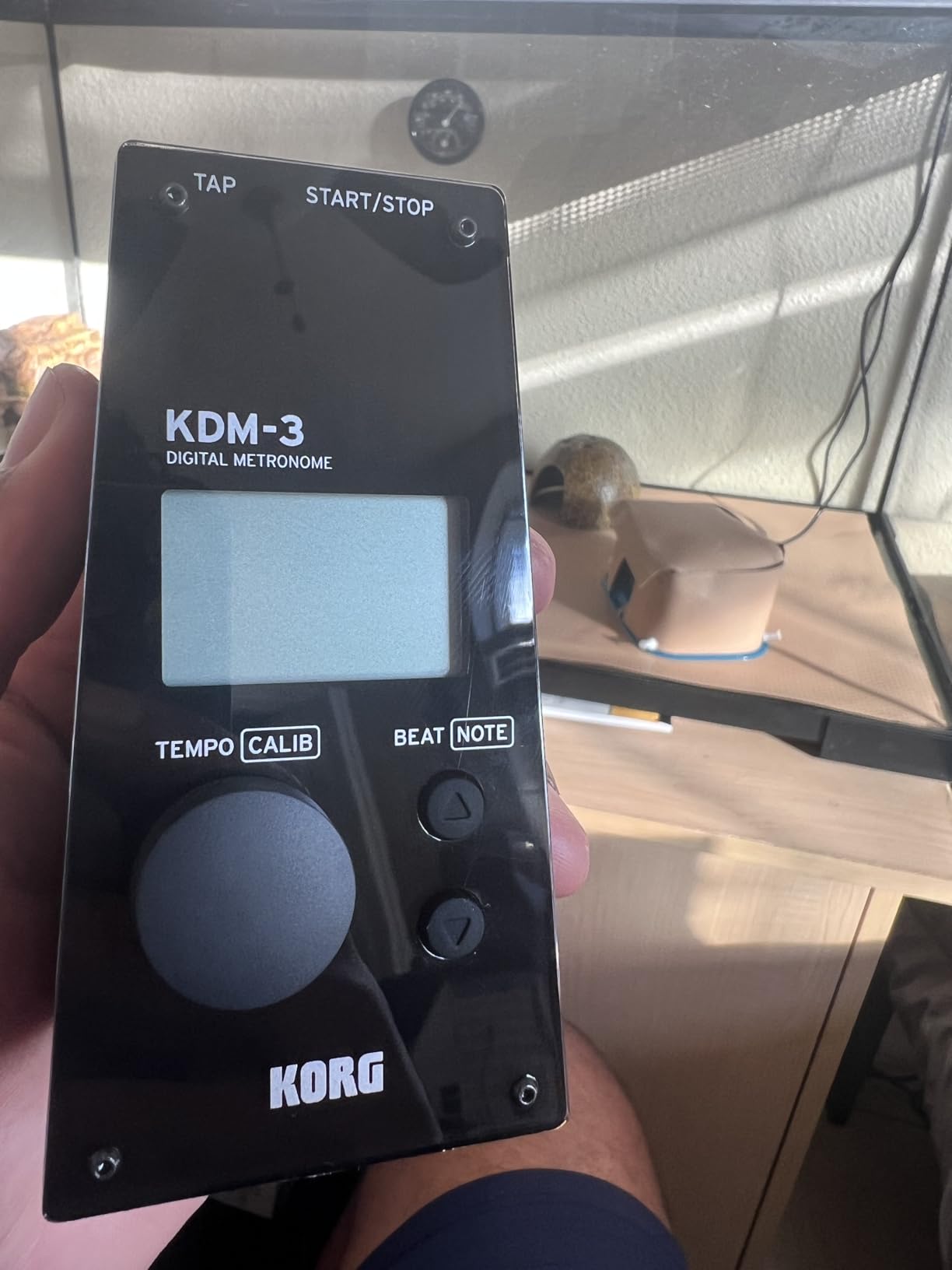 Korg KDM-3 Digital Metronome w/ Memory Backup - Black customer photo 1