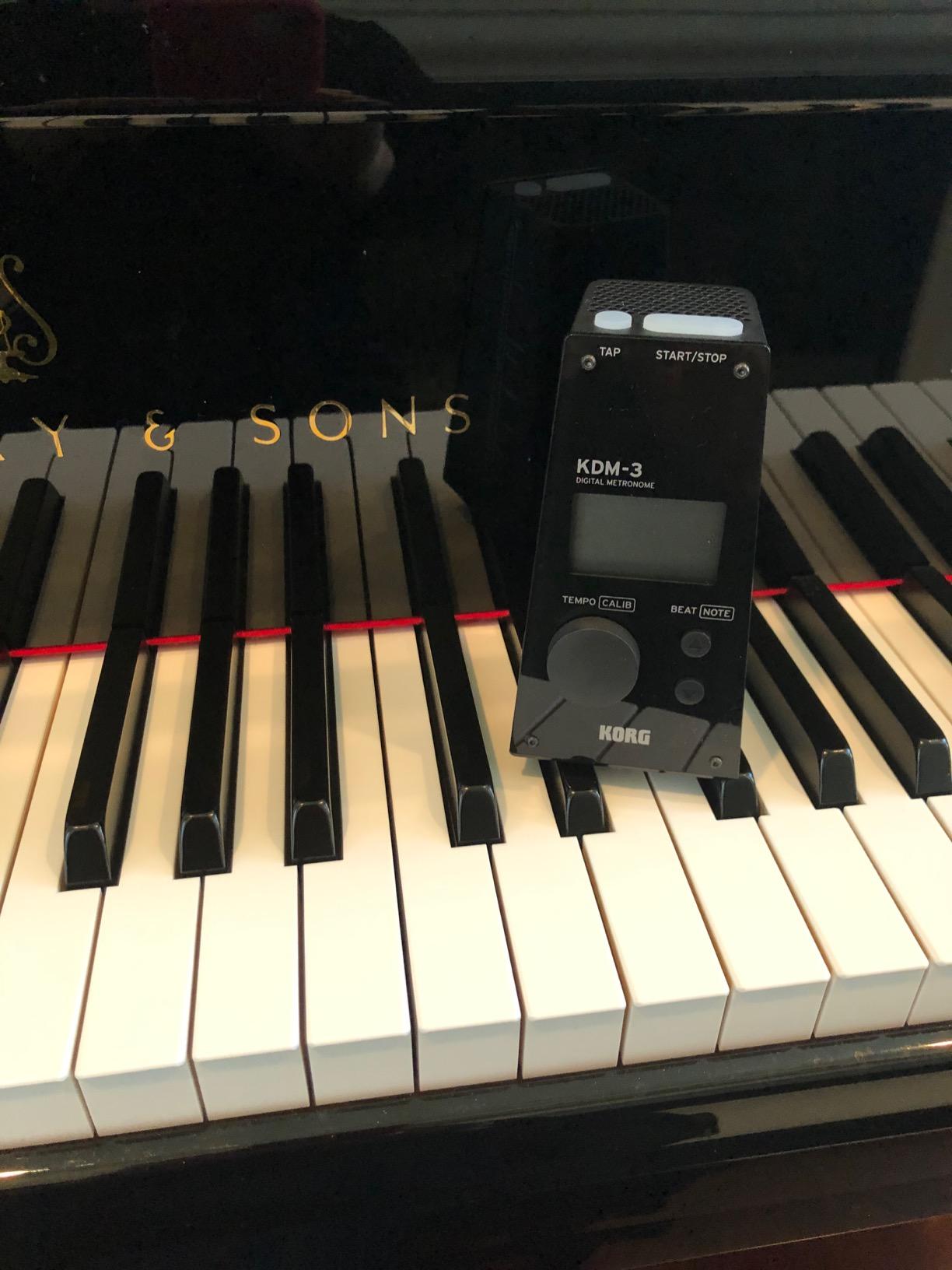 Korg KDM-3 Digital Metronome w/ Memory Backup - Black customer photo 2
