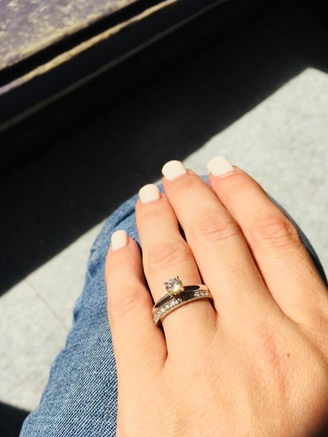 VIR JEWELS 1/5 cttw to 1 cttw Diamond Wedding Band For Women, Milgrain Diamond Wedding Band in 14K Gold Prong Set, Size 4.5-10 customer photo 2